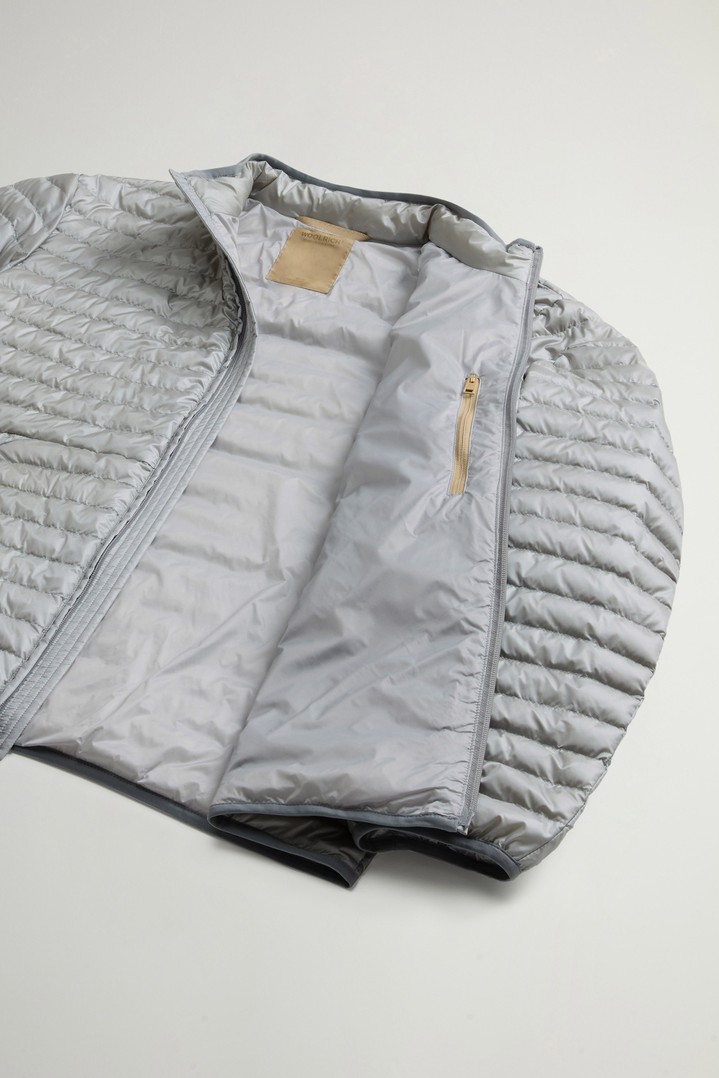 Lightweight Allen Down Jacket in Ripstop Nylon Gray photo 8 | Woolrich