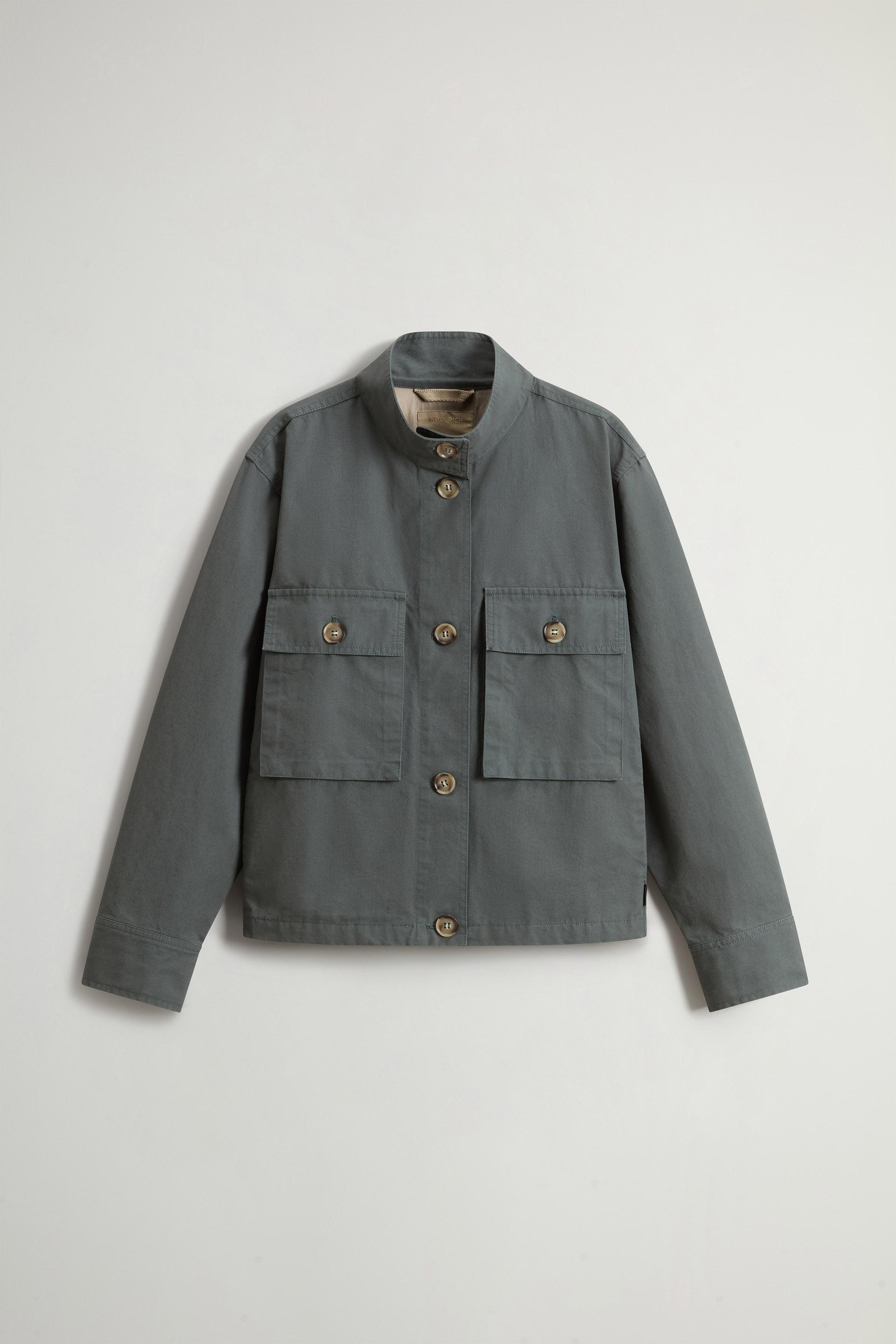 CANVAS FIELD OVERSHIRT Green photo 5 | Woolrich