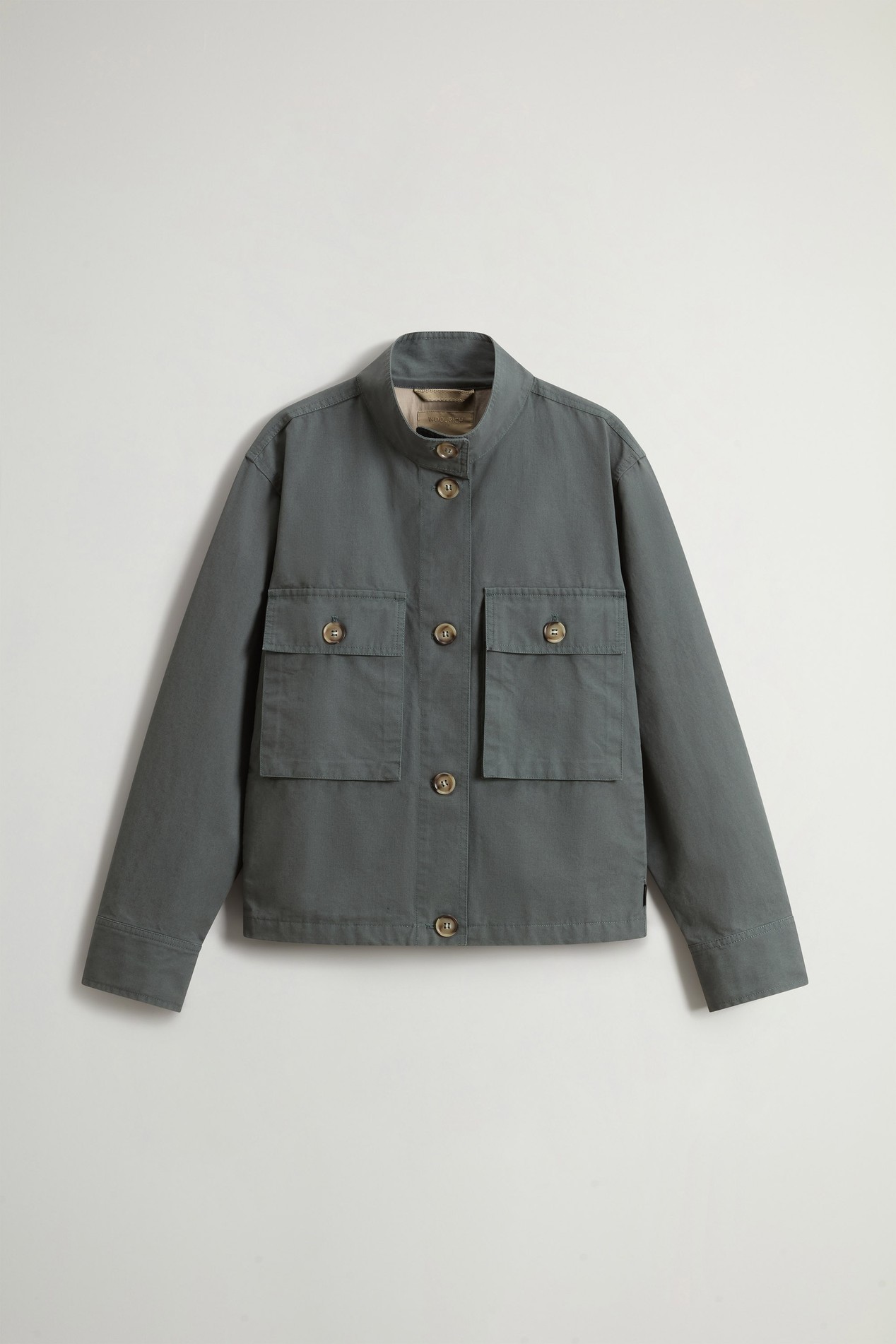 CANVAS FIELD OVERSHIRT Green photo 5 | Woolrich