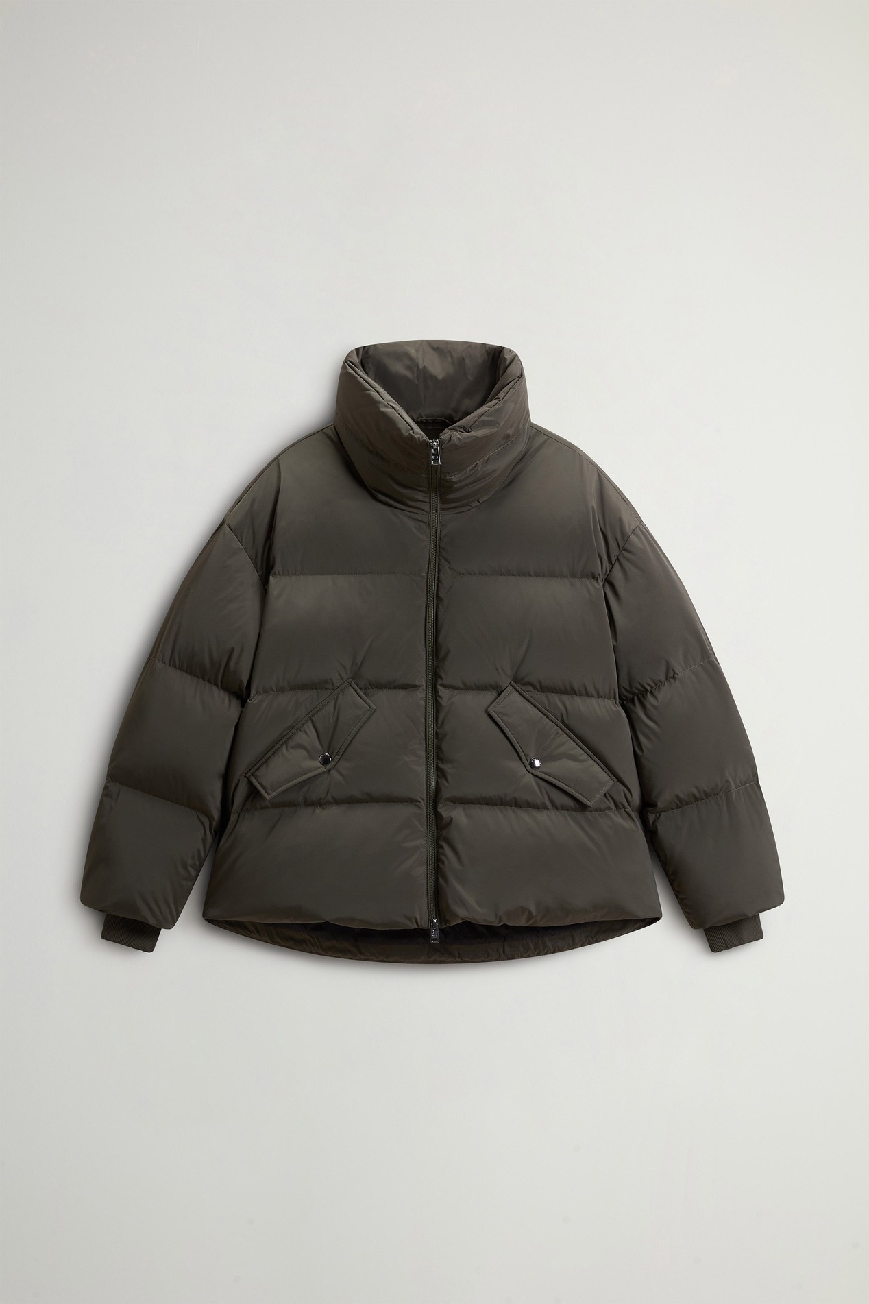 KELLY SHORT JACKET Green photo 5 | Woolrich