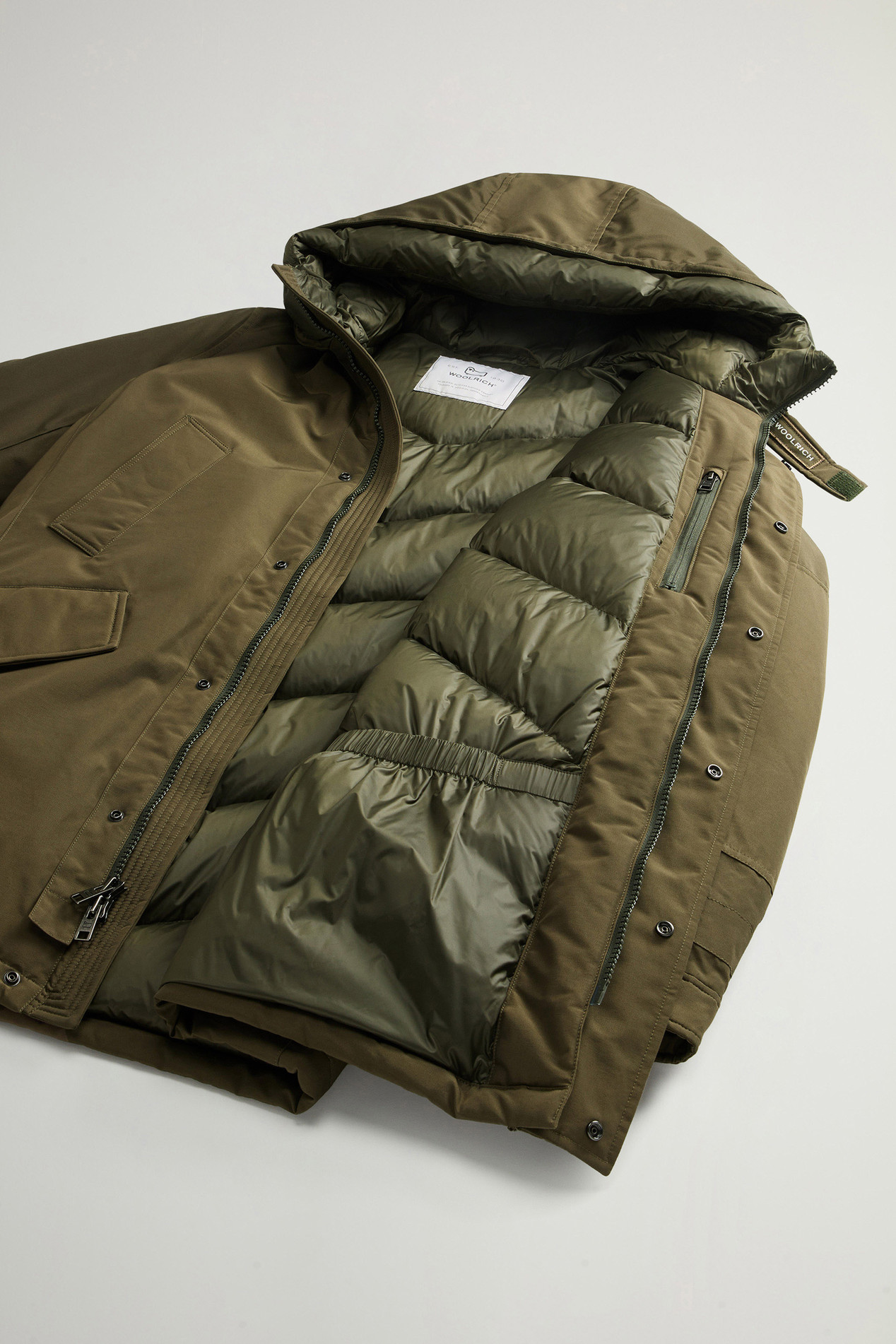 Polar Parka with High Collar Green photo 8 | Woolrich
