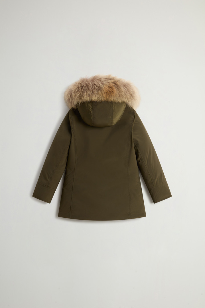 Girls’ Arctic Parka in Urban Touch Green photo 2 | Woolrich