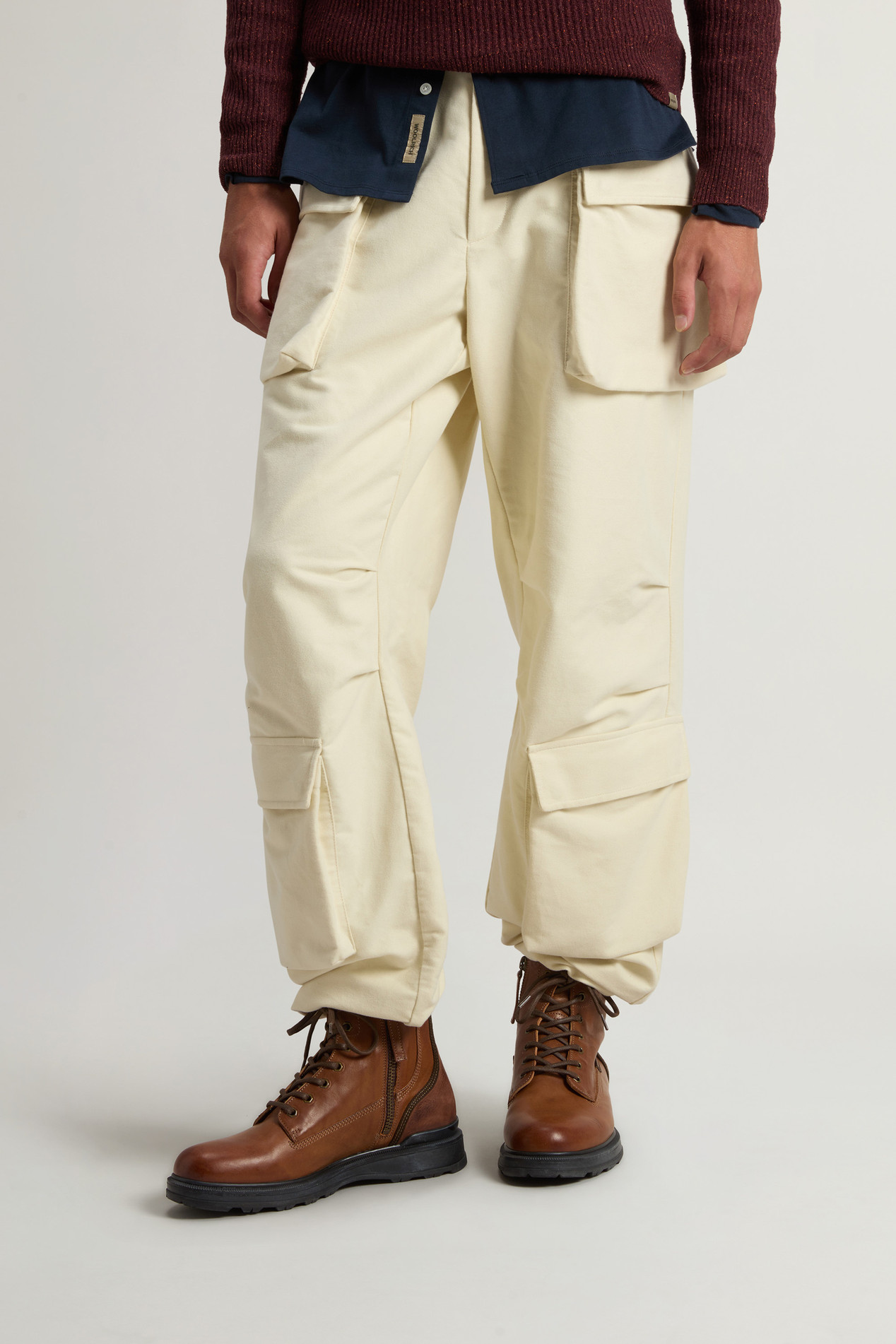 Grove Lace-Up Boots in Cowhide Leather Brown photo 6 | Woolrich