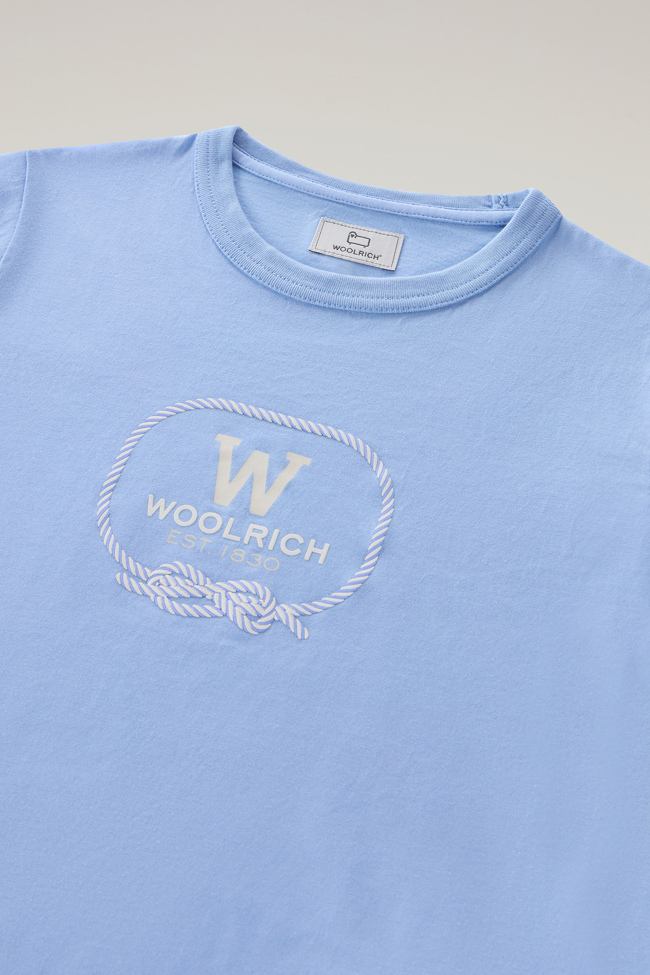 GRAPHIC T-SHIRT Blue photo 3 | Woolrich