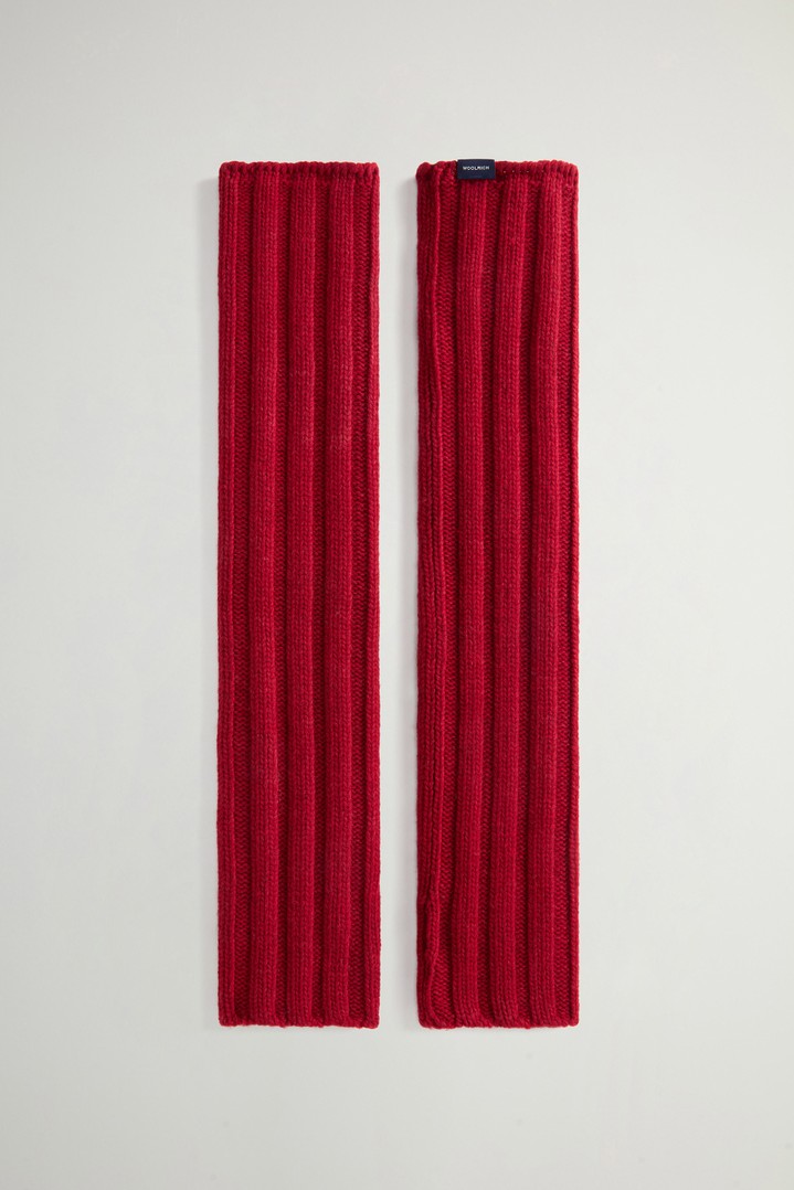 MERINOS WOOL MUFFS Red photo 2 | Woolrich