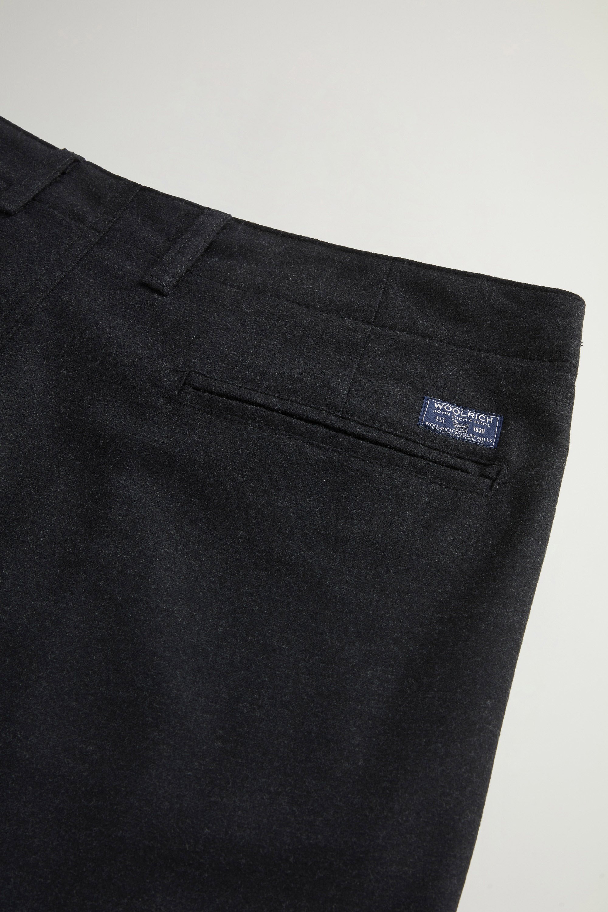 Chinohose aus Flanell aus einer recycelten Wollmischung Grau photo 3 | Woolrich