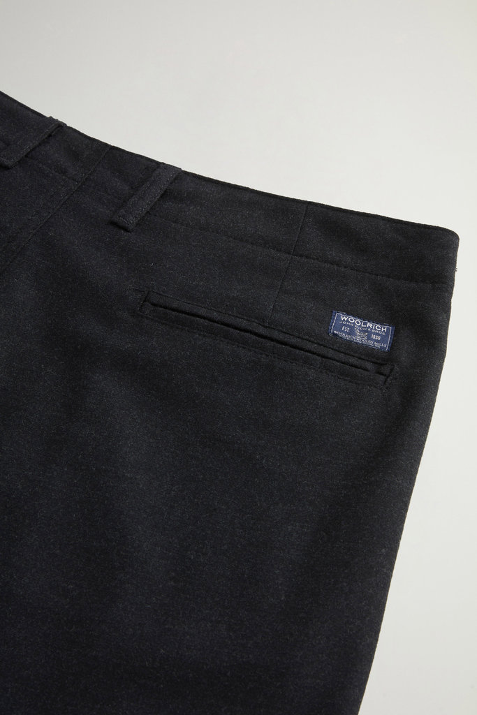 Chinohose aus Flanell aus einer recycelten Wollmischung Grau photo 3 | Woolrich