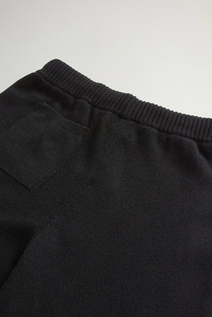 Pantalon en laine et cachemire Noir photo 6 | Woolrich