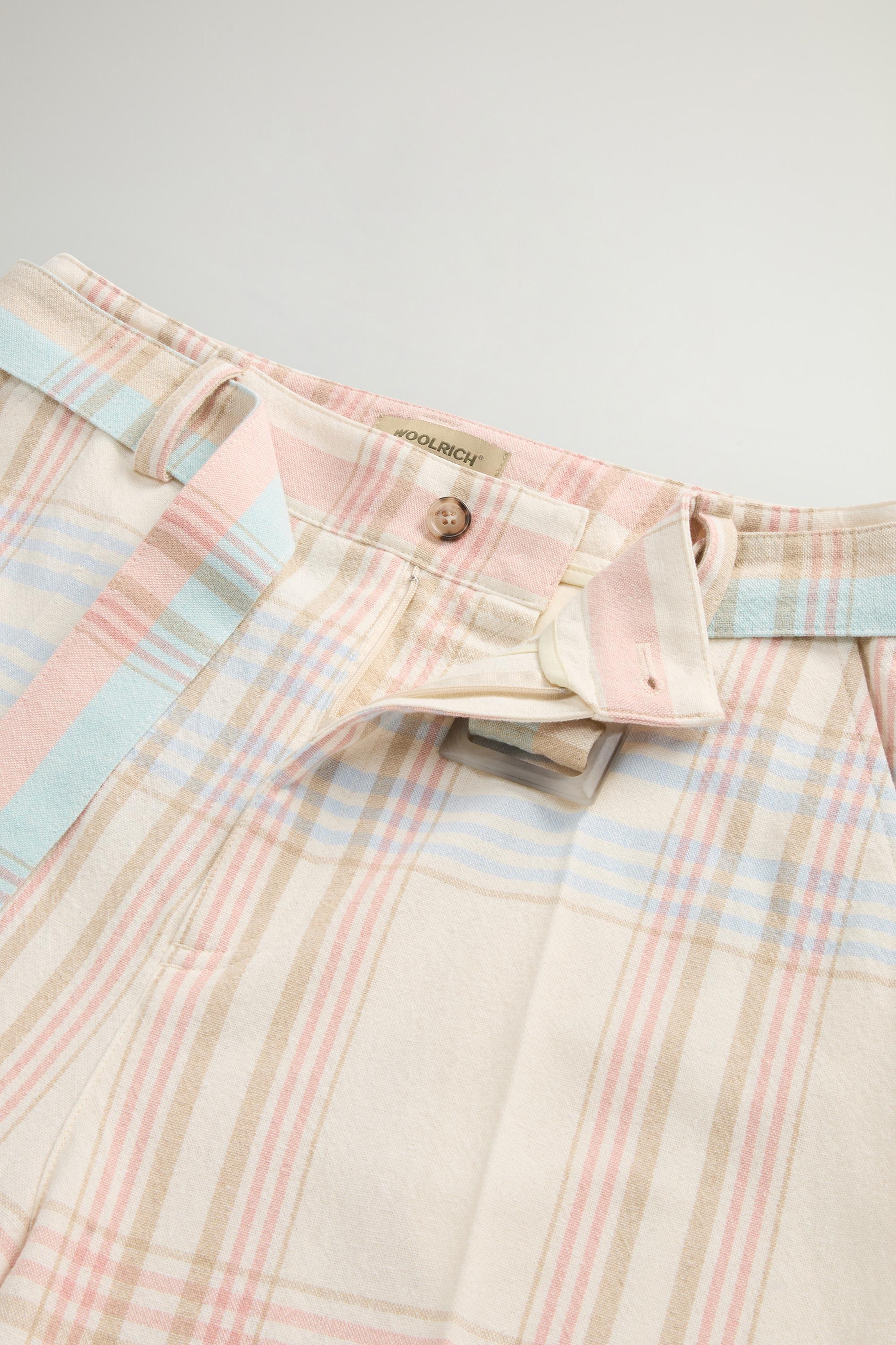 Cotton-Blend Pants with Belt Multicolor photo 5 | Woolrich