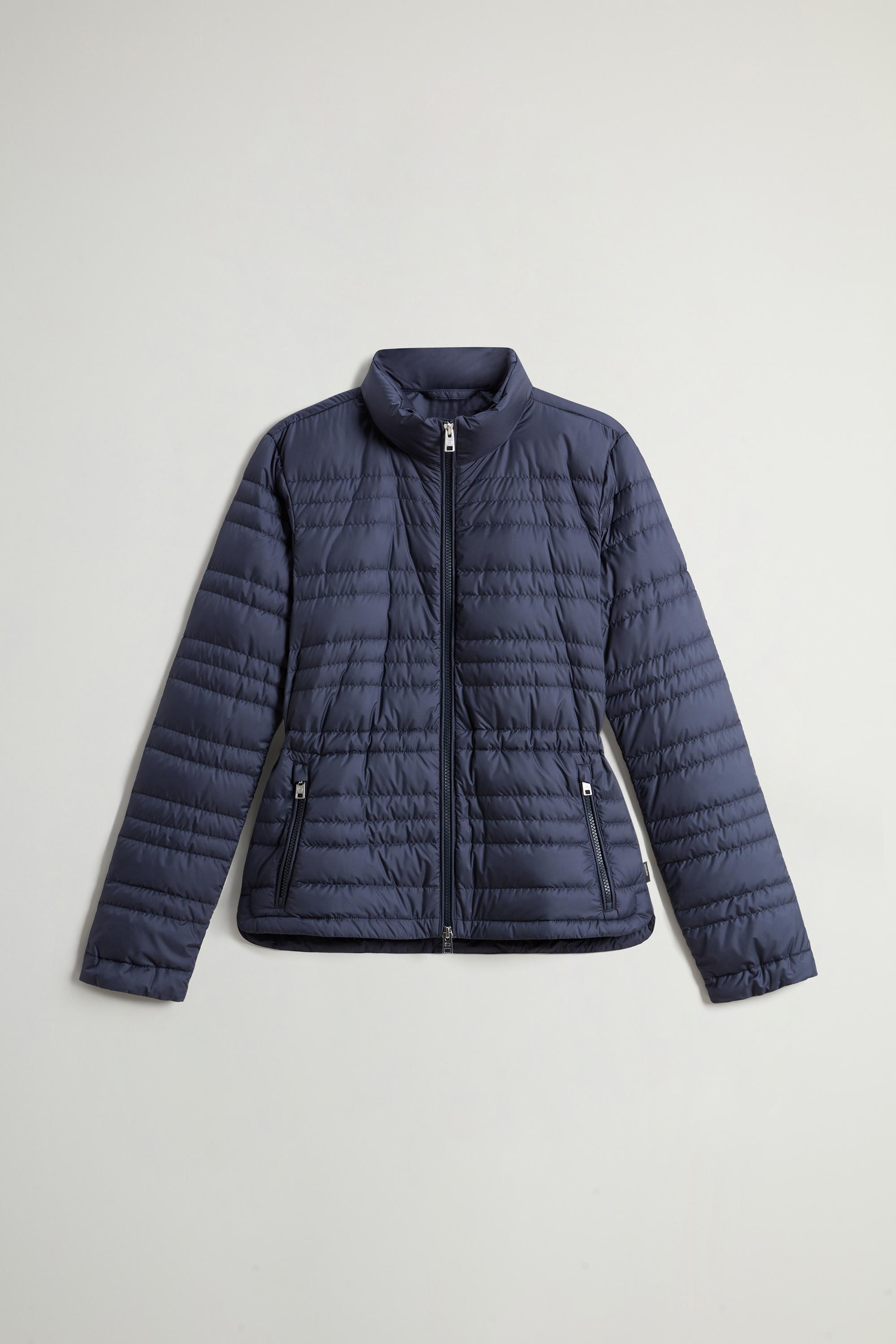 Padded Microfiber Jacket Blue photo 5 | Woolrich