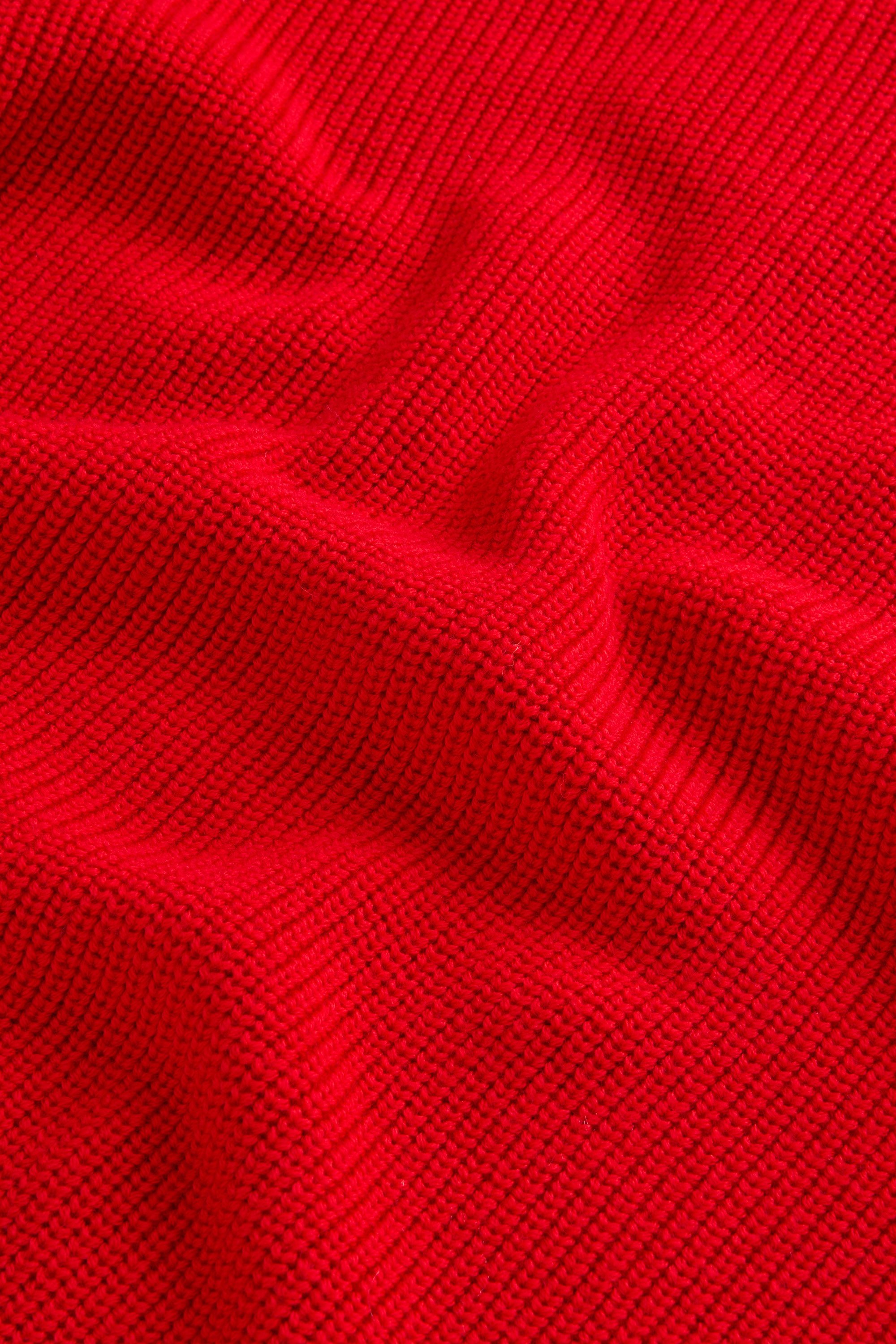 7GG FINE MERINOS TURTLENECK Red photo 6 | Woolrich