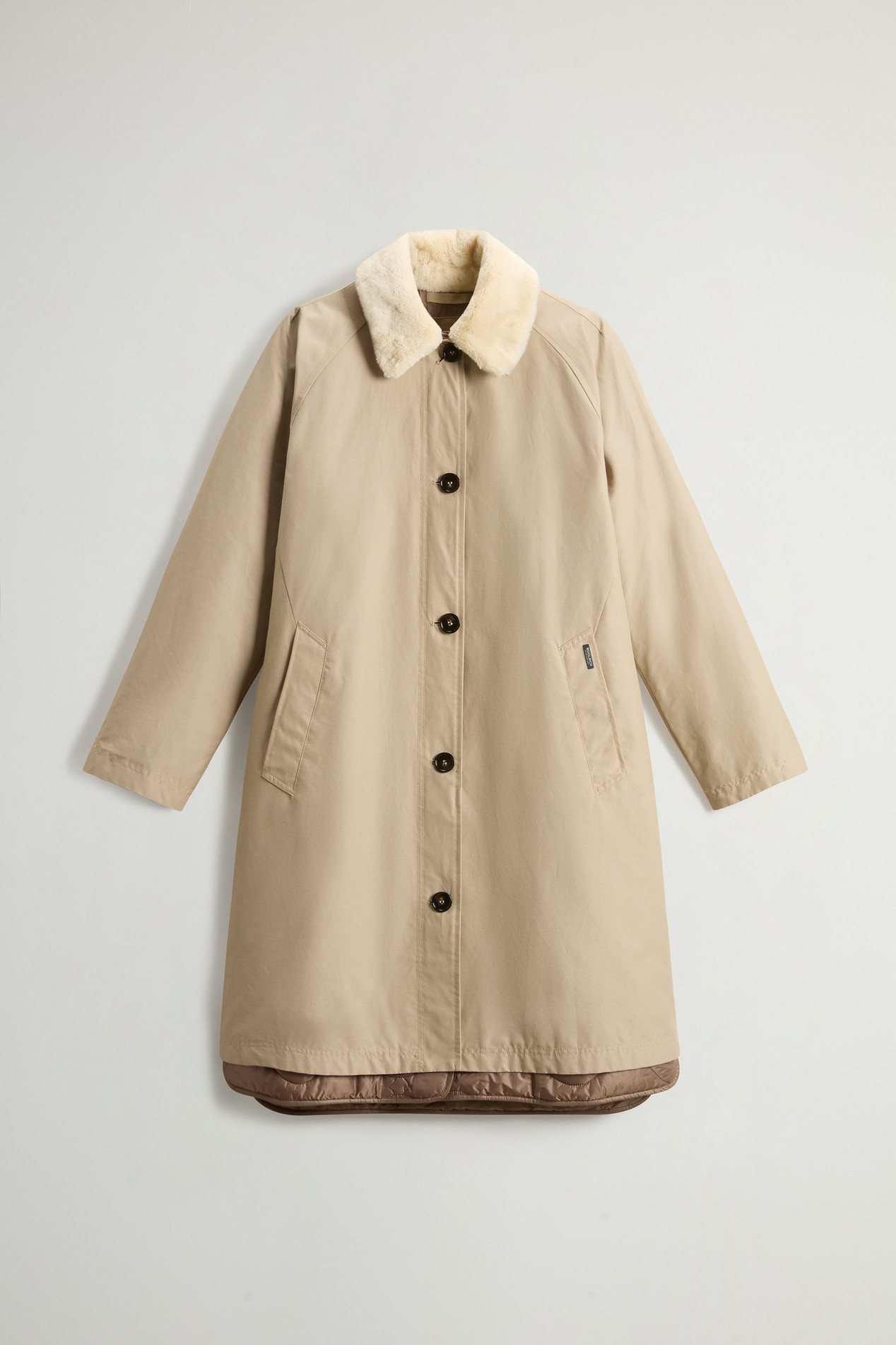 3-in-1 Coat in Ramar Cloth Beige photo 5 | Woolrich