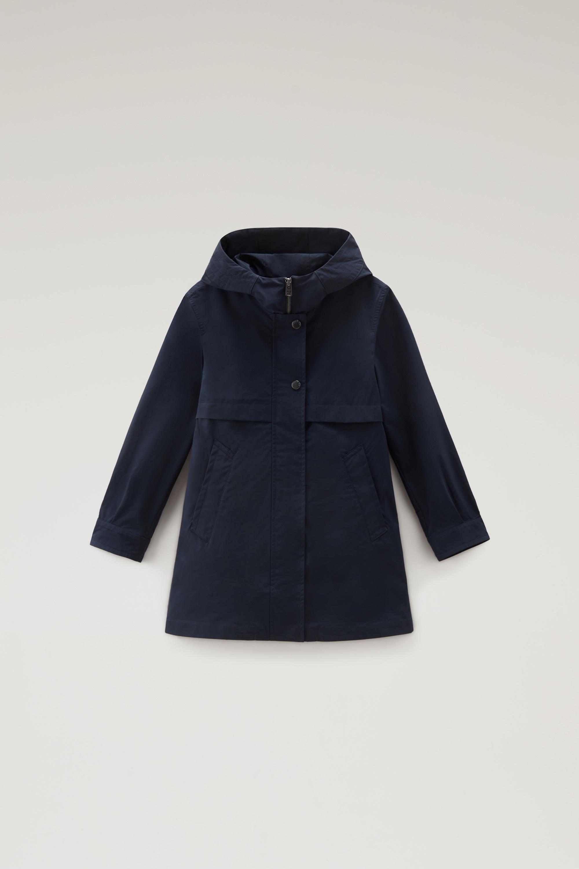 Girls' Summer Parka in Urban Touch Blue photo 1 | Woolrich