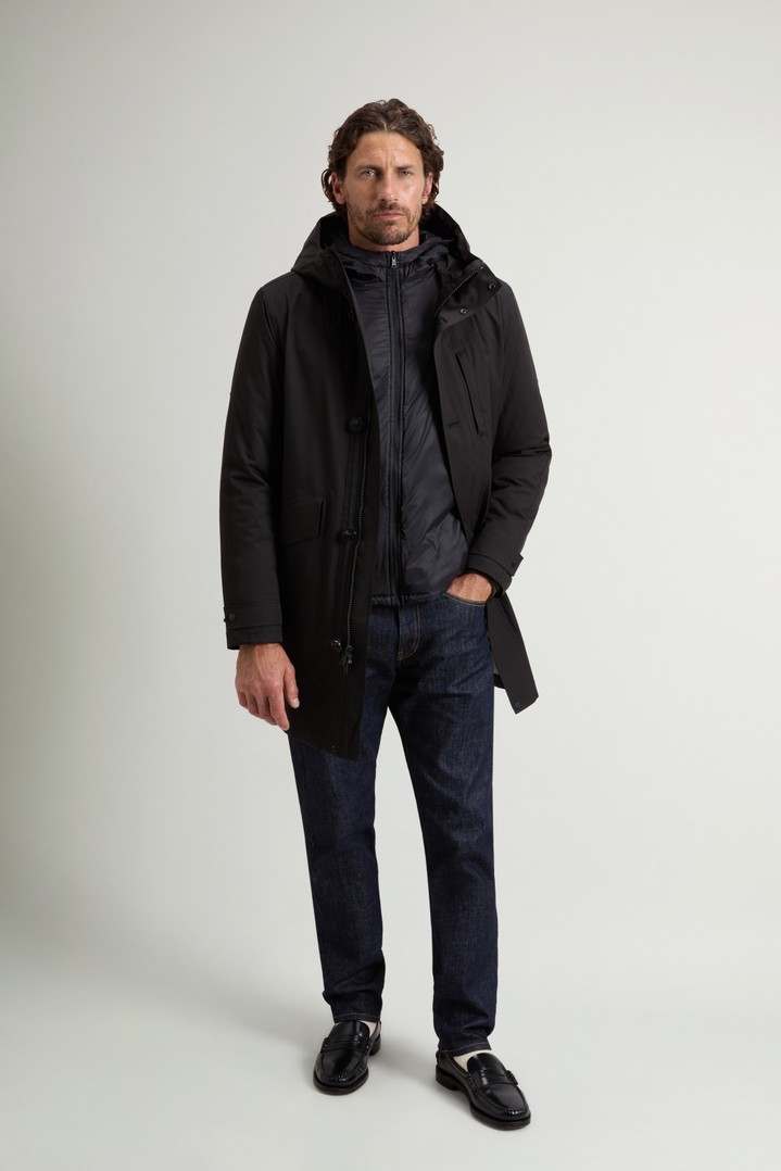 3-in-1 Weaver Coat with Reversible Inner Jacket Black photo 2 | Woolrich