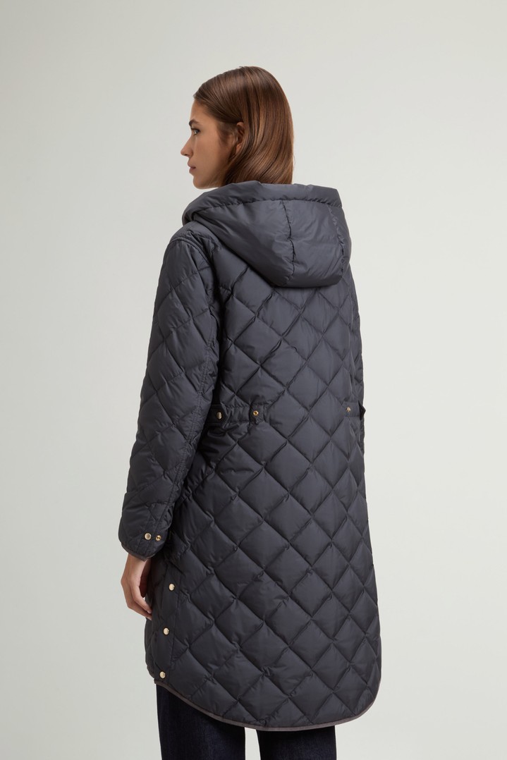 Parka mit Steppung aus Mikrofaser Grau photo 3 | Woolrich