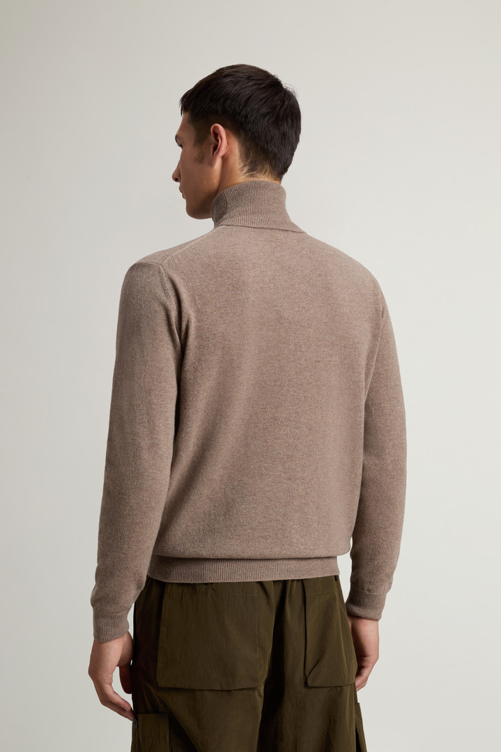 LAMBSWOOL TURTLENECK Brown photo 3 | Woolrich