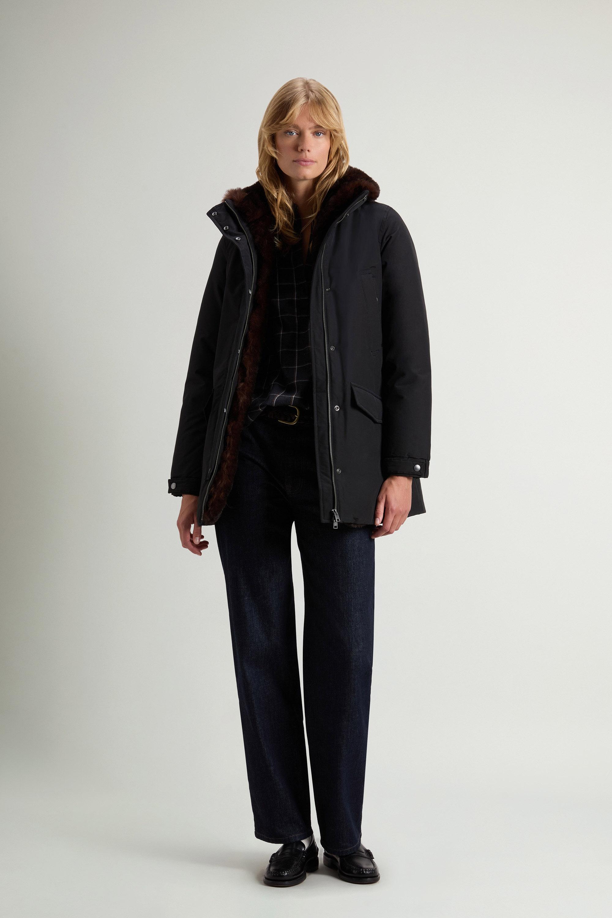 Erie Parka in Ramar Cloth Black photo 1 | Woolrich