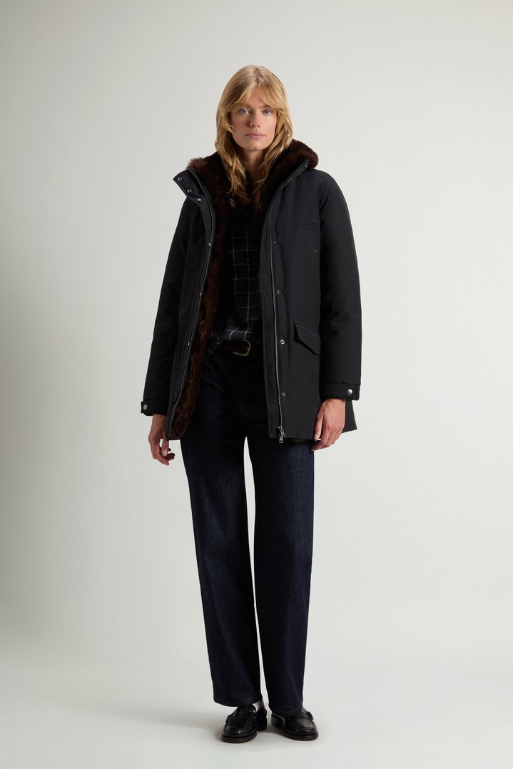 Erie Parka in Ramar Cloth Black photo 2 | Woolrich