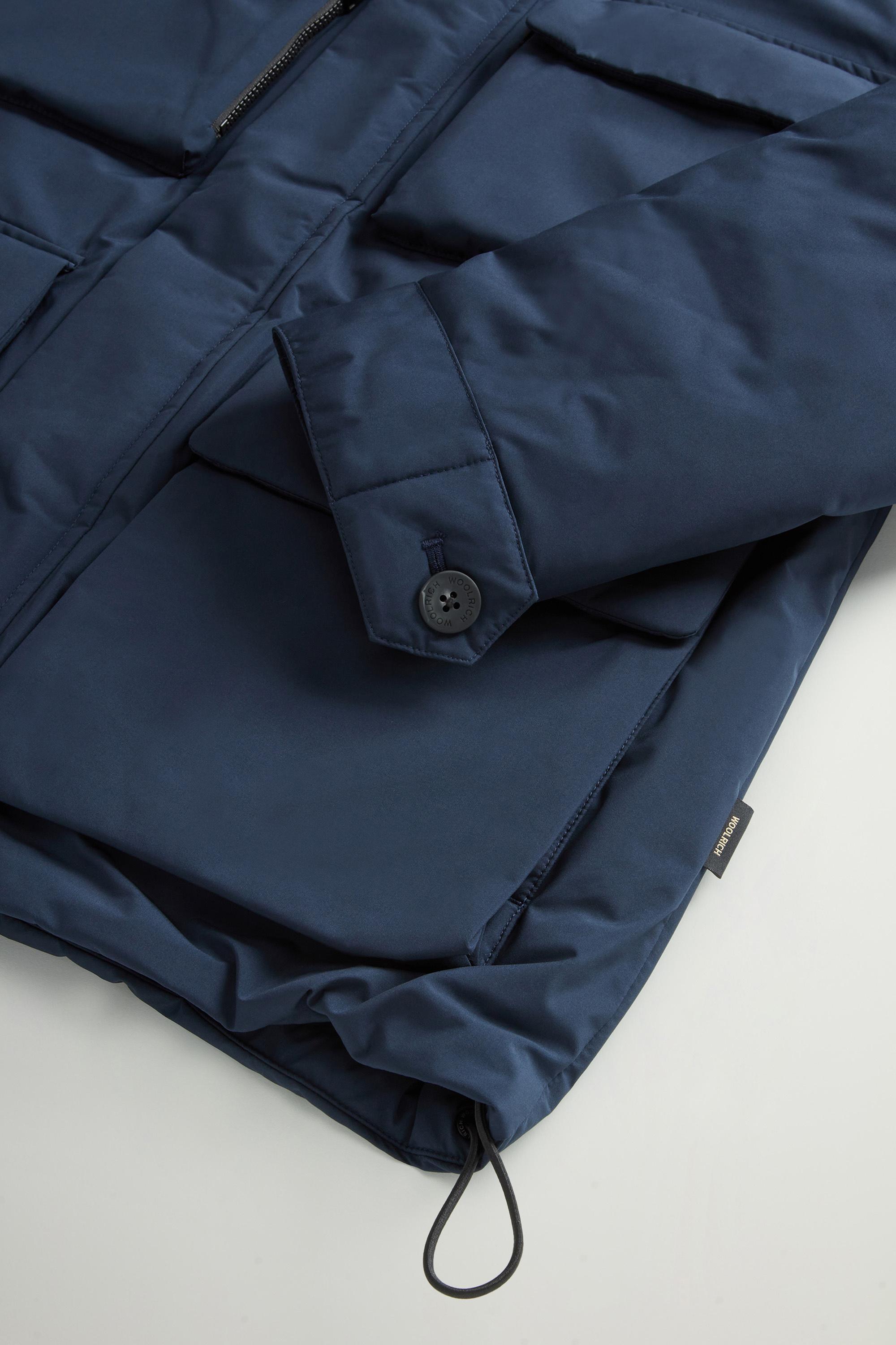 Cloud Jacket with Stand-Up Collar Blue photo 7 | Woolrich
