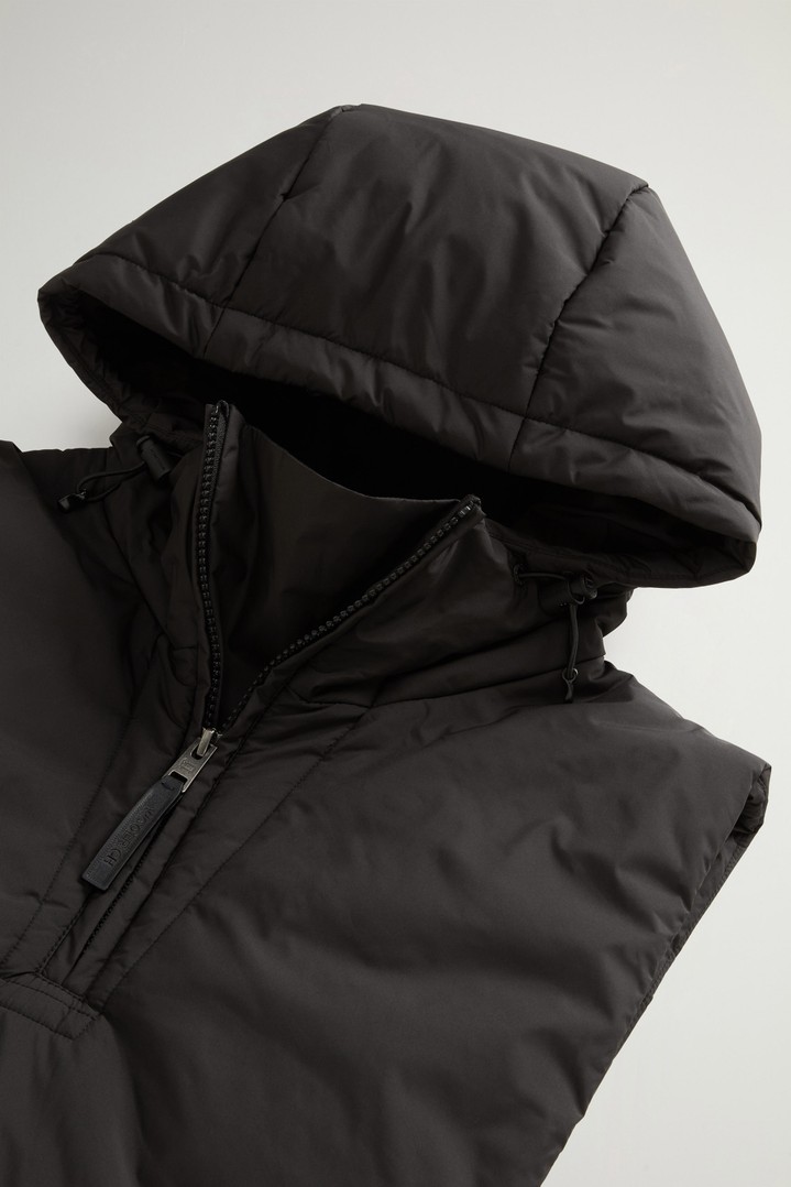 PADDED HOODED BIB - MICROFIBER Noir photo 2 | Woolrich