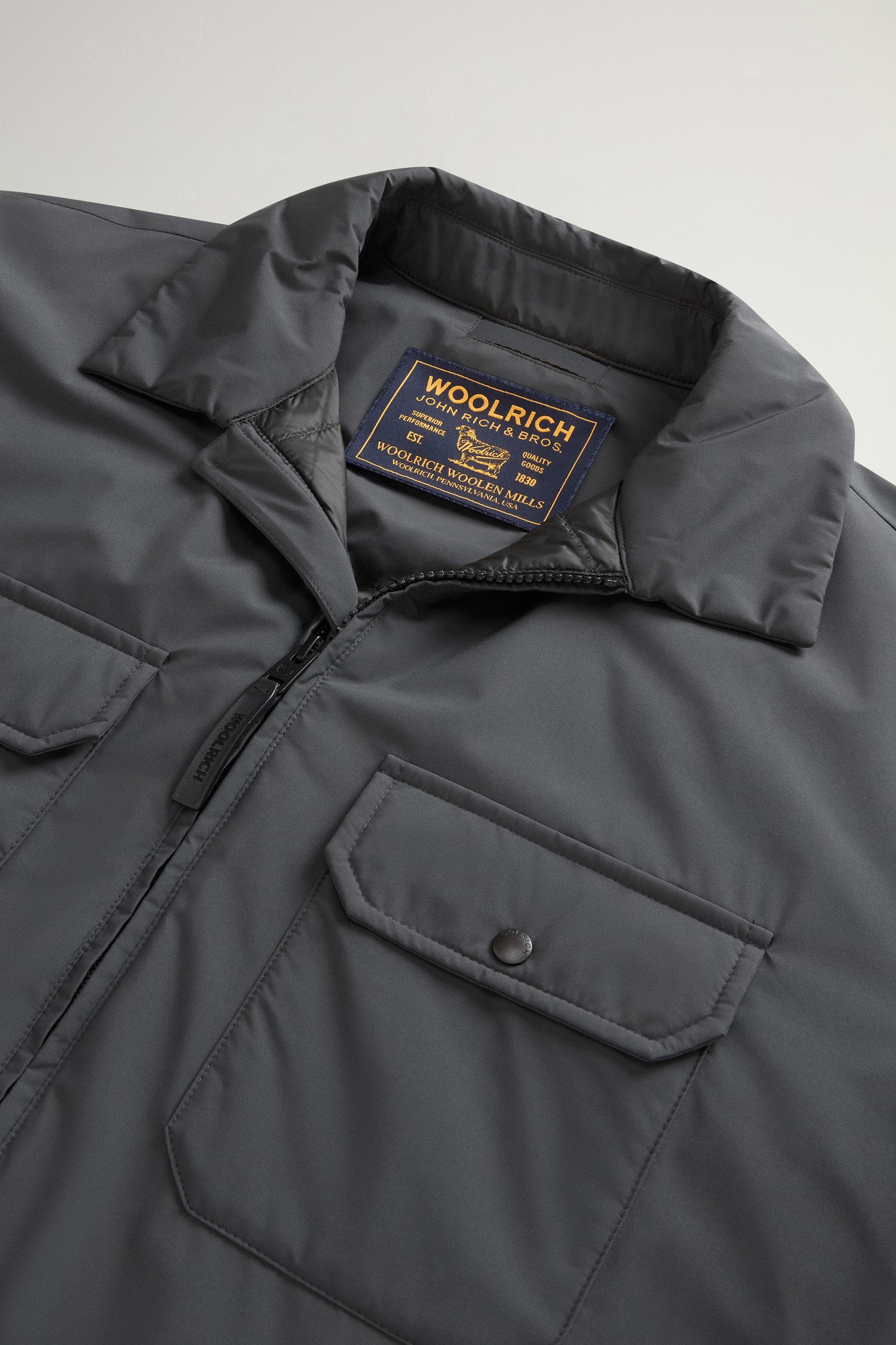 Cloud Padded Overshirt Gray photo 6 | Woolrich