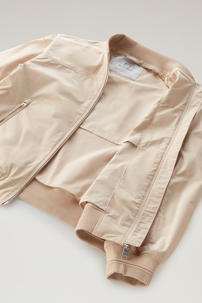 Summer Bomber in Urban Touch Beige photo 6 | Woolrich