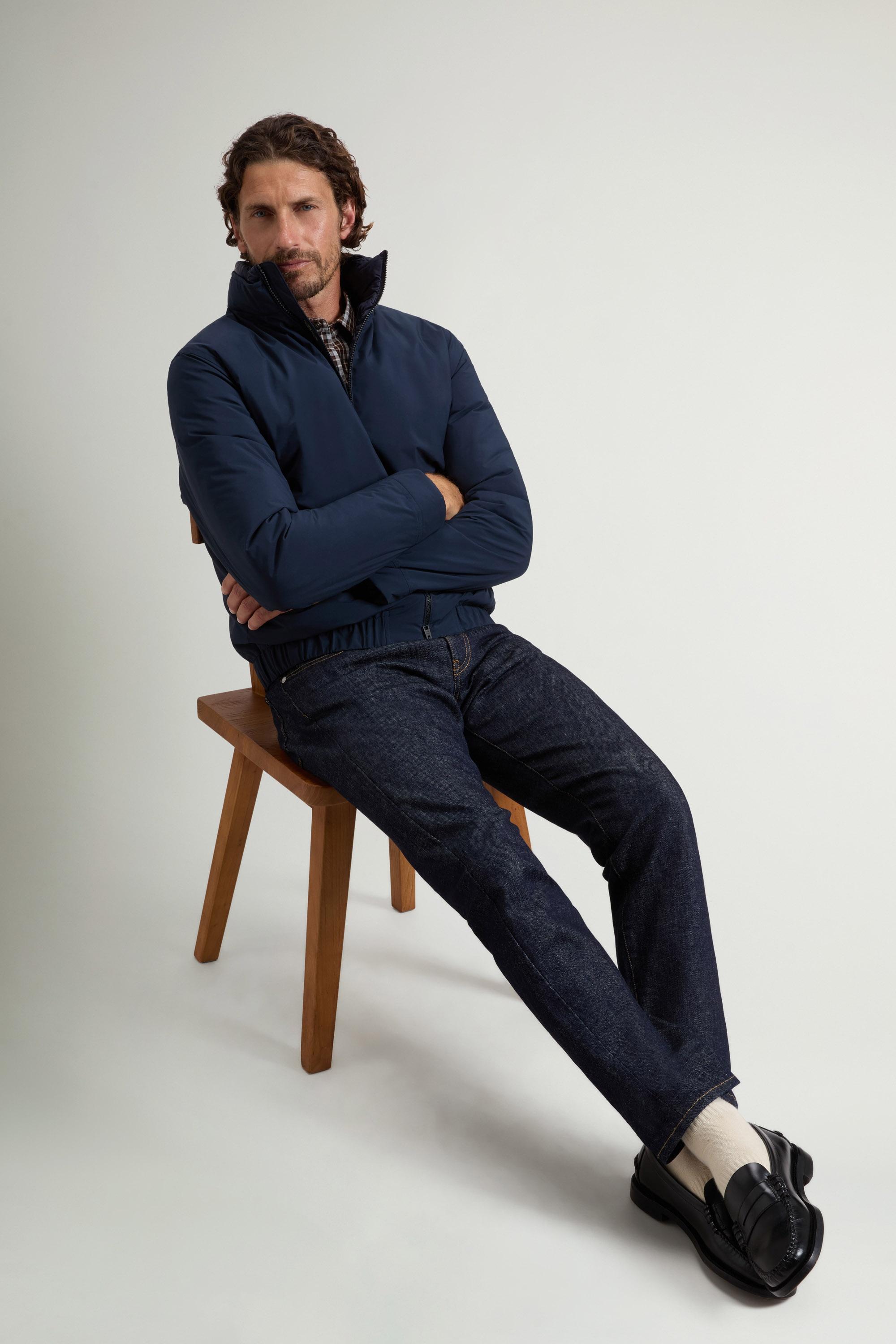 Padded Cloud Bomber Blue photo 1 | Woolrich