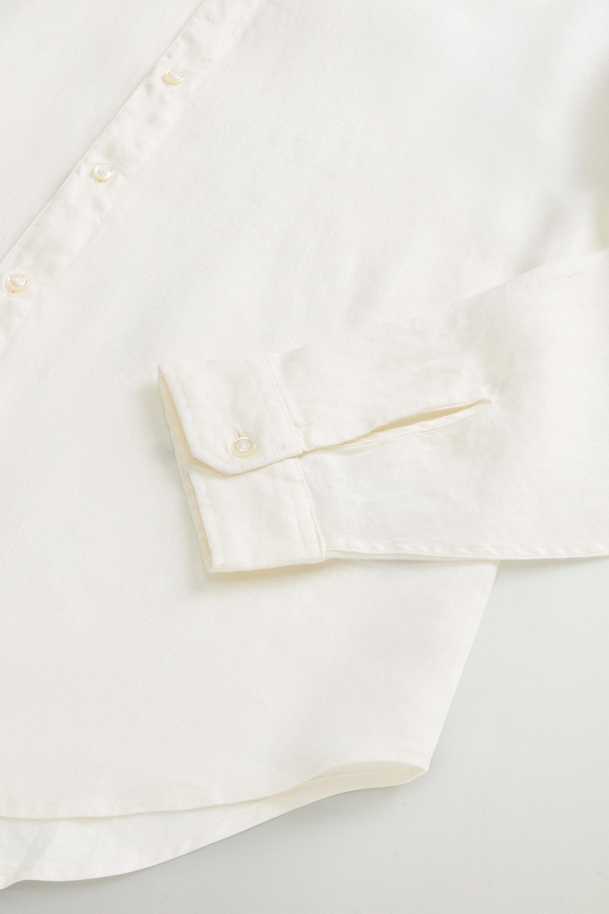 LINEN SHIRT White photo 7 | Woolrich