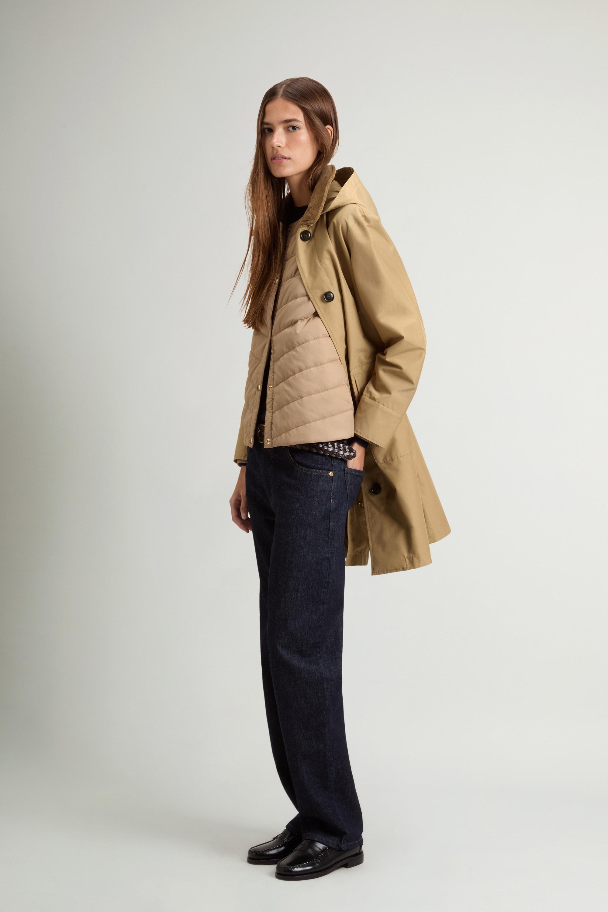 3-In-1 Coat in Two-Layered Ramar Cloth Beige photo 1 | Woolrich