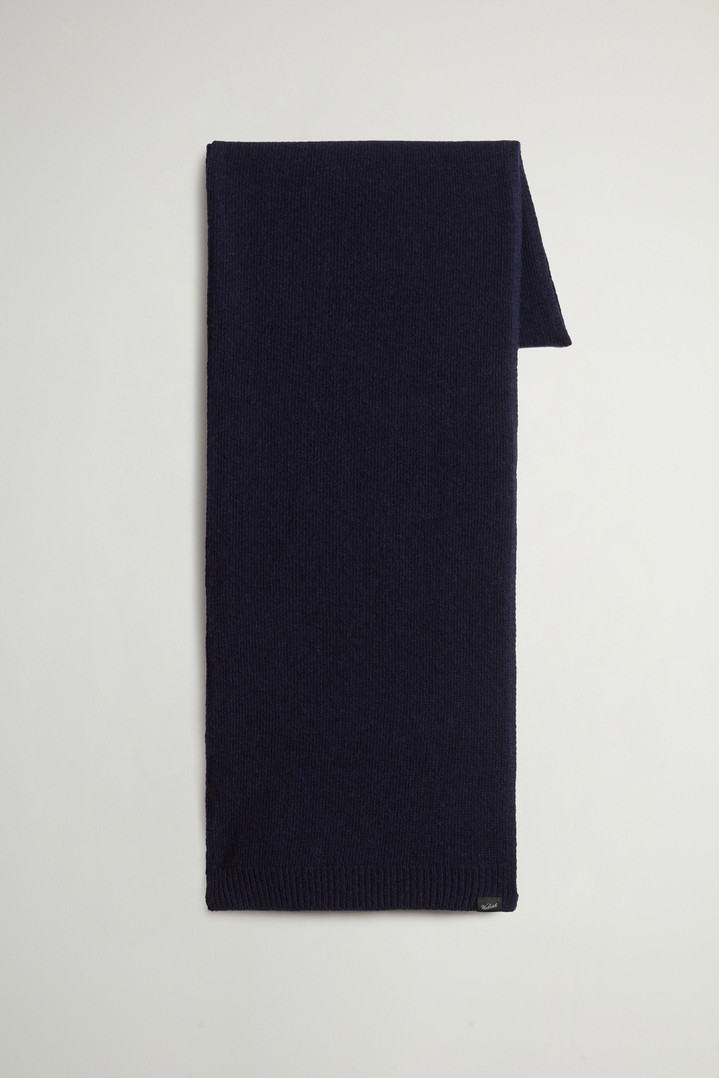 Scarf in Wool Blend Blue photo 2 | Woolrich