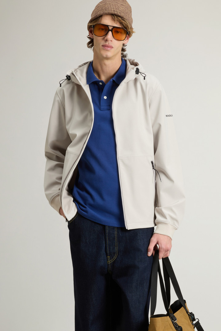 Veste en Tech Softshell Gris photo 4 | Woolrich