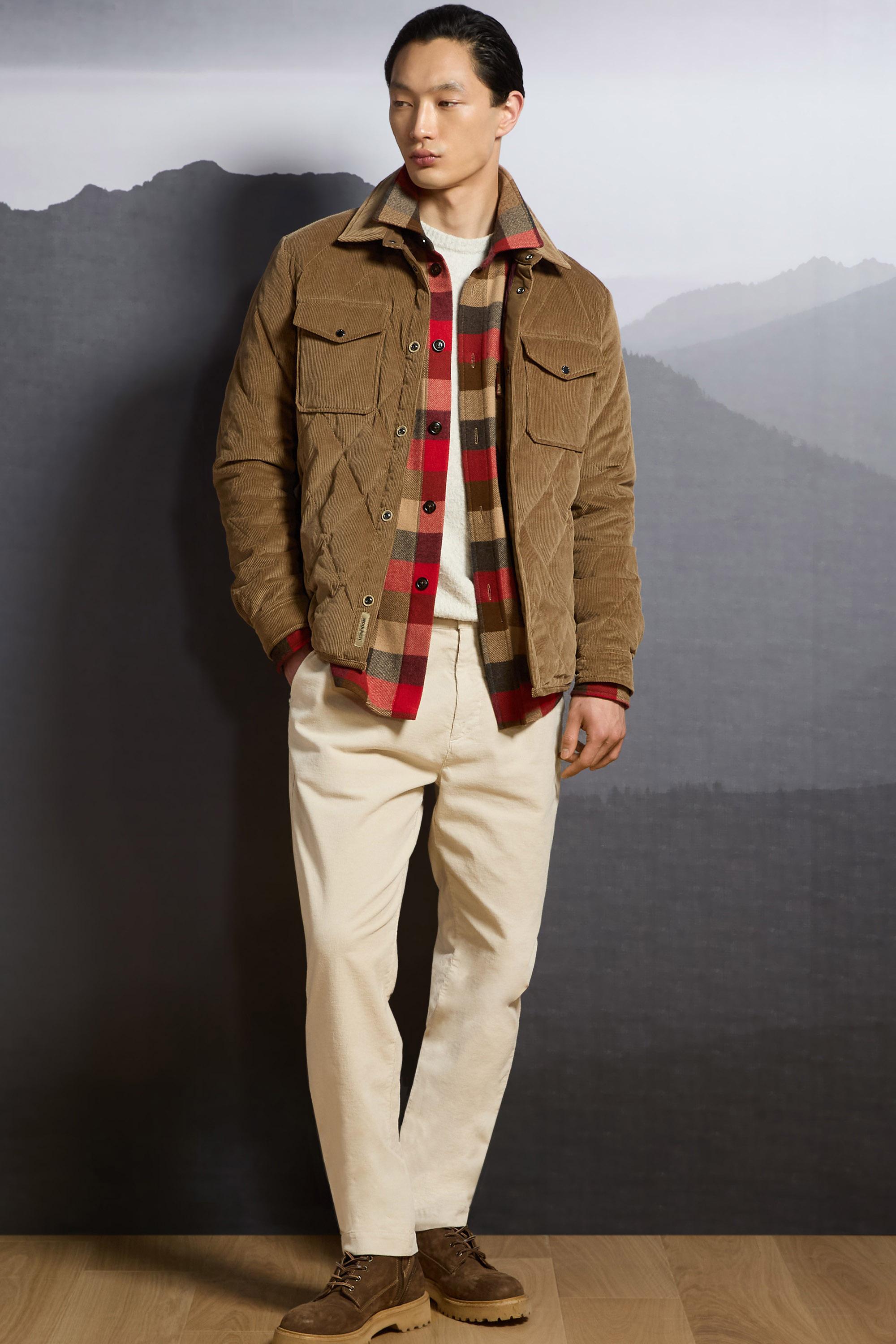 Garment-Dyed Corduroy Milton Pants Beige photo 6 | Woolrich