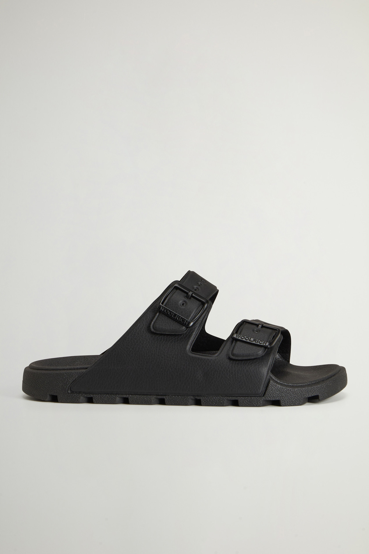 Double-Band Rubber Sandals Black photo 1 | Woolrich