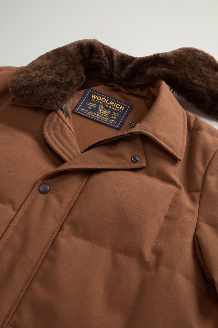 CANVAS BLIZZARD CHORE JACKET Brown photo 6 | Woolrich