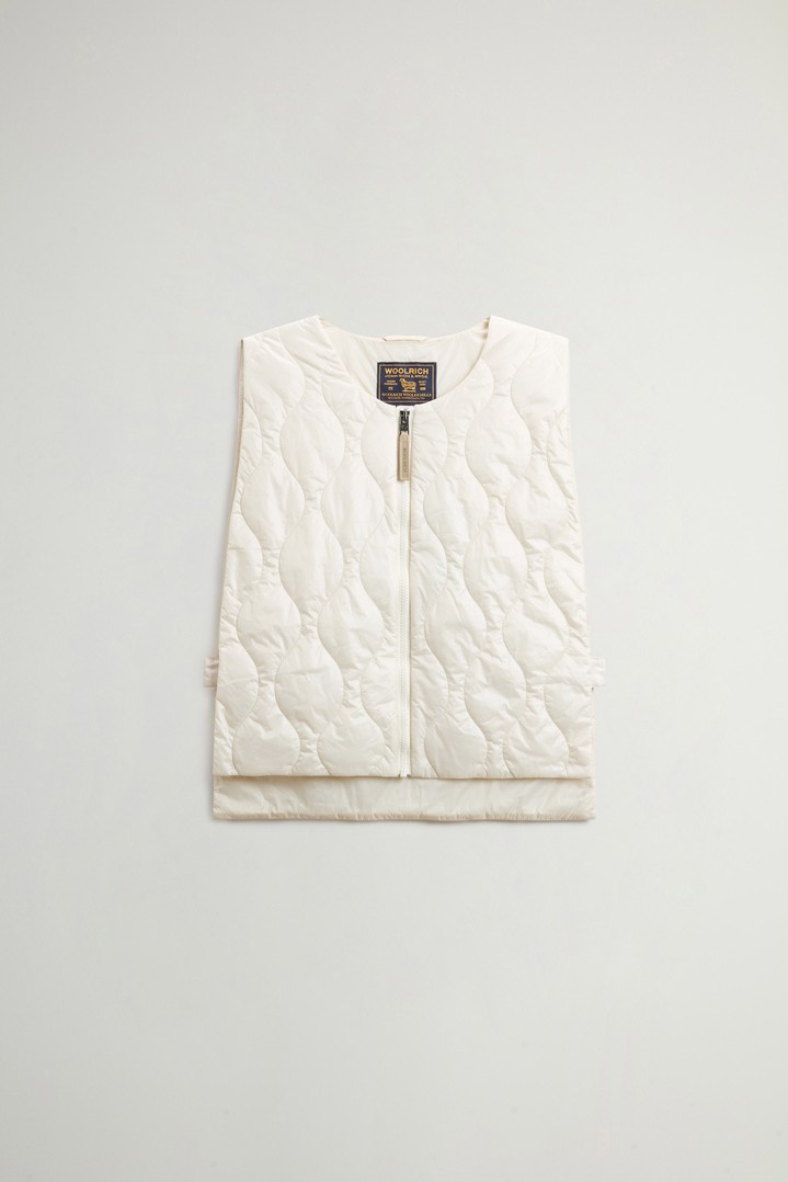 Packable Quilted Vest in Urban Light Nylon White photo 1 | Woolrich