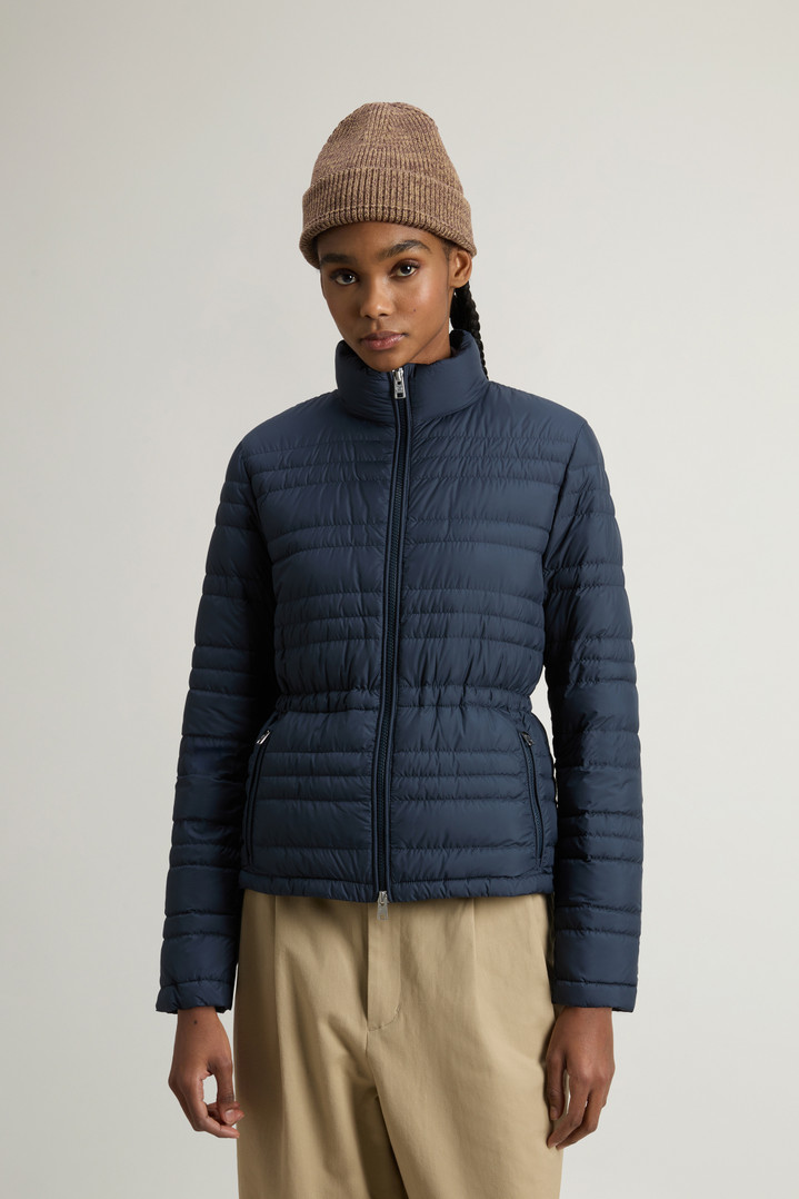 Padded Microfiber Jacket Blue photo 1 | Woolrich