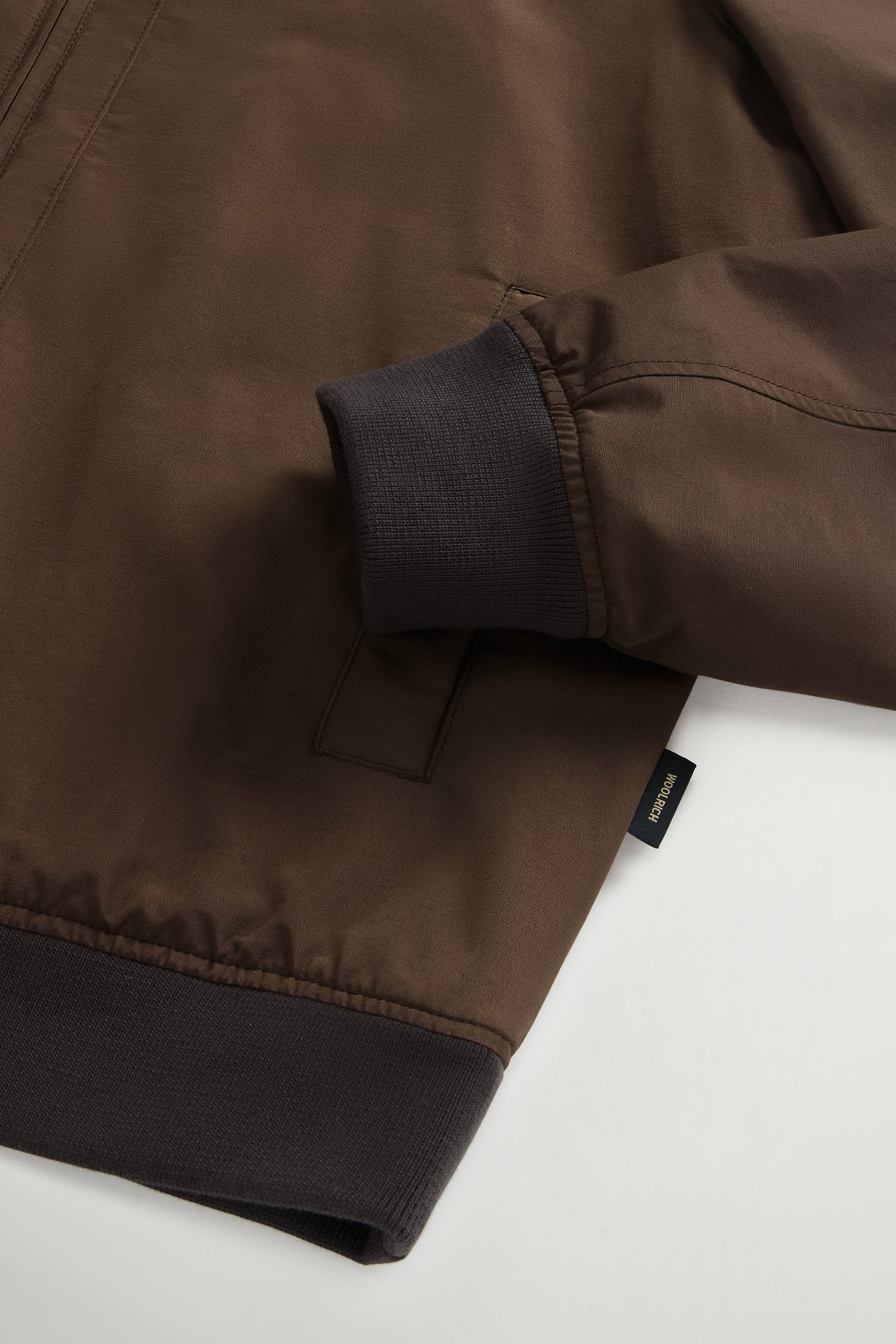 SPRING LEWIS BOMBER Brown photo 7 | Woolrich