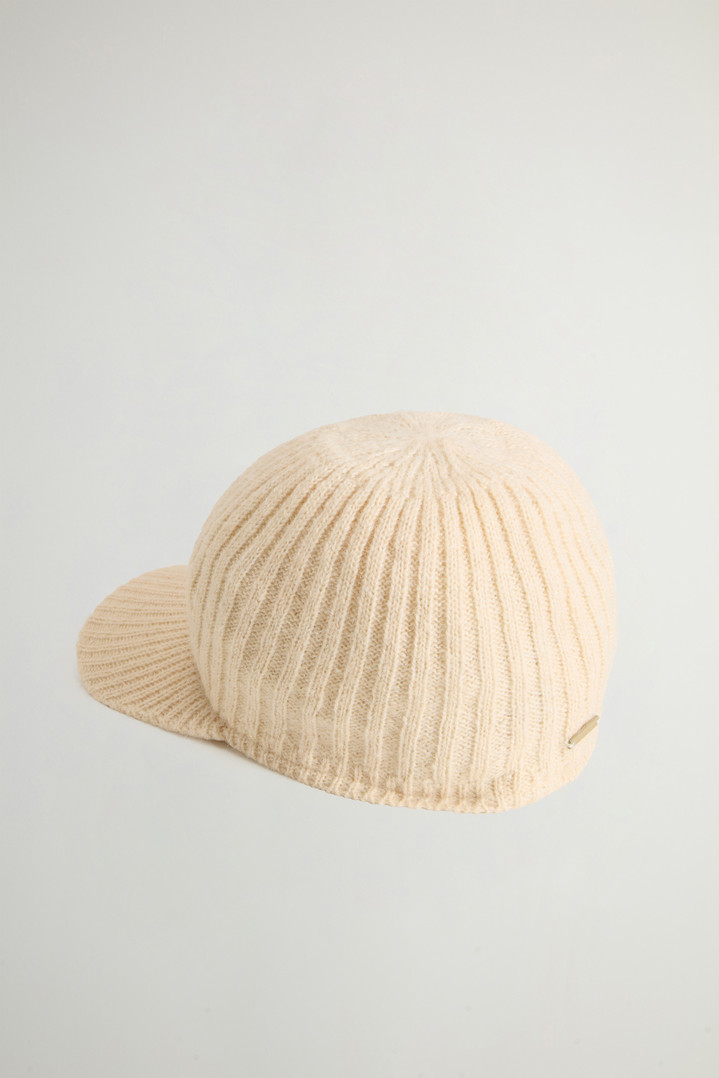 Wool- and Alpaca-Blend Cap White photo 2 | Woolrich