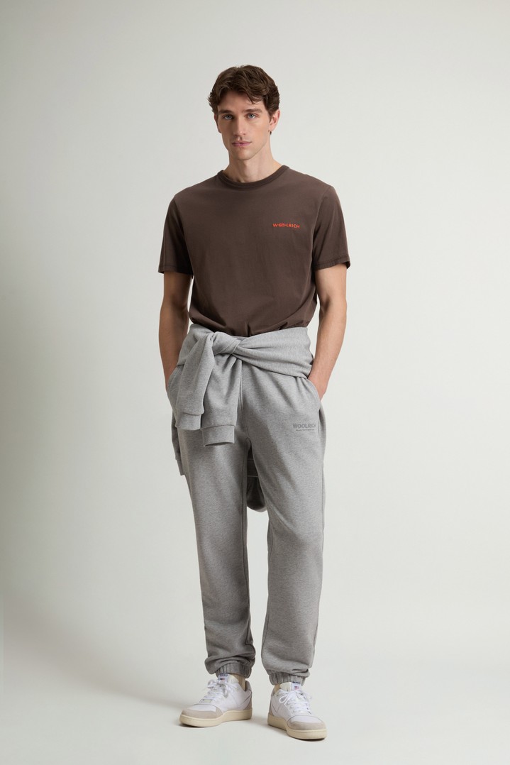 LIGHT GD GRAPHIC T-SHIRT Brown photo 2 | Woolrich