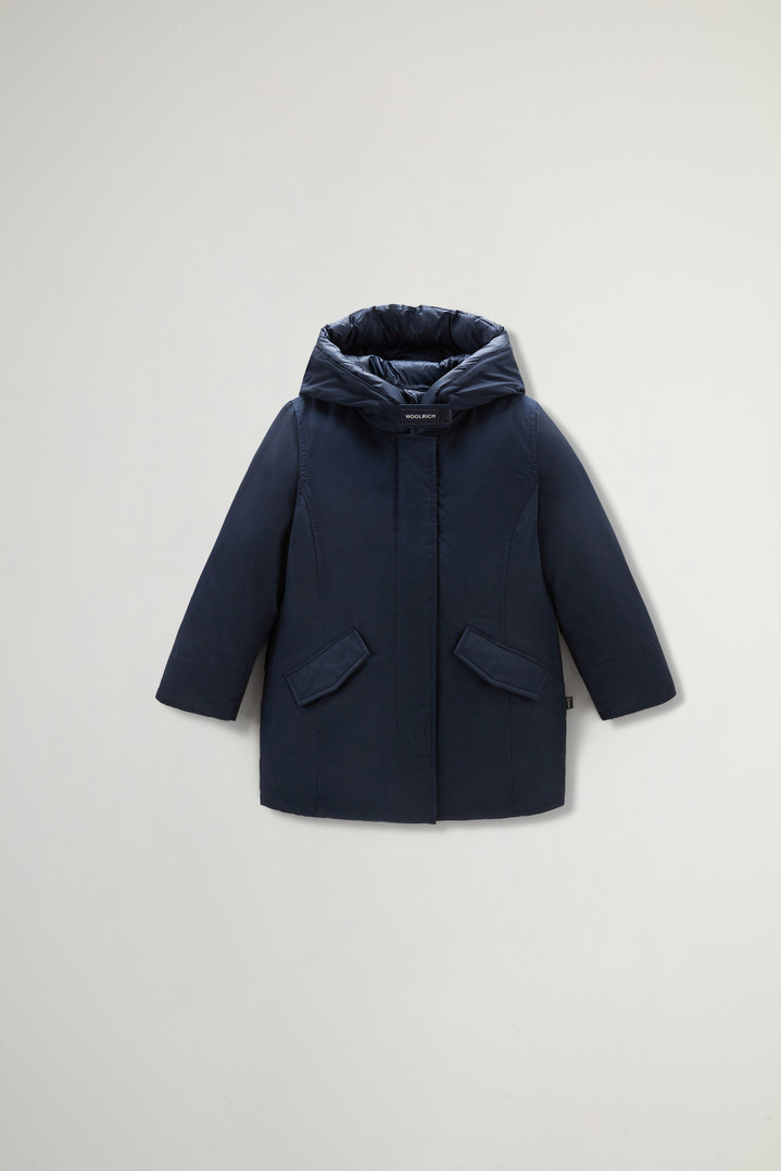 Girls' Arctic Parka Cloth in Ramar Blue photo 1 | Woolrich