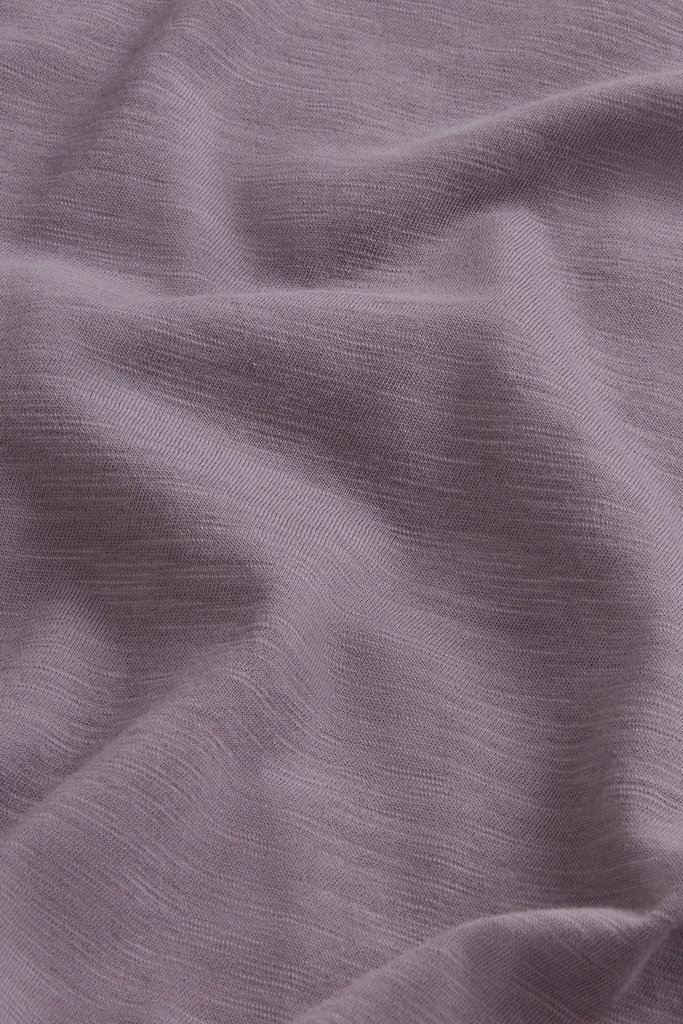 SLUB LOGO T-SHIRT Purple photo 6 | Woolrich