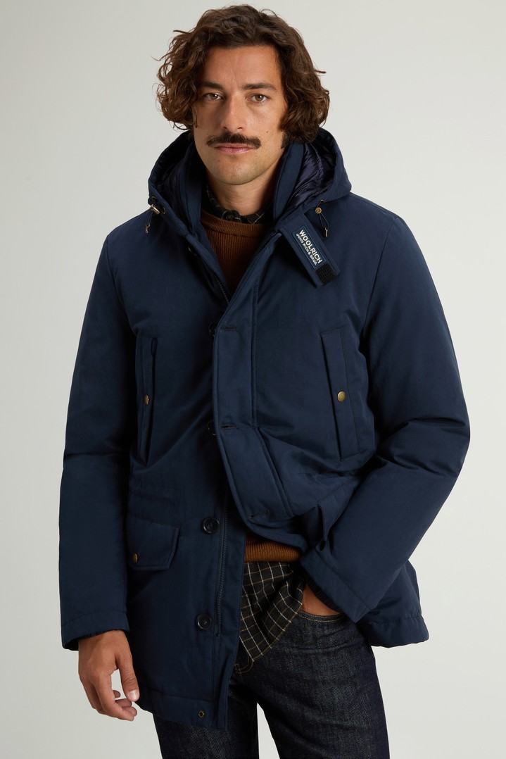 Parka in Mountain Cloth Blue photo 3 | Woolrich