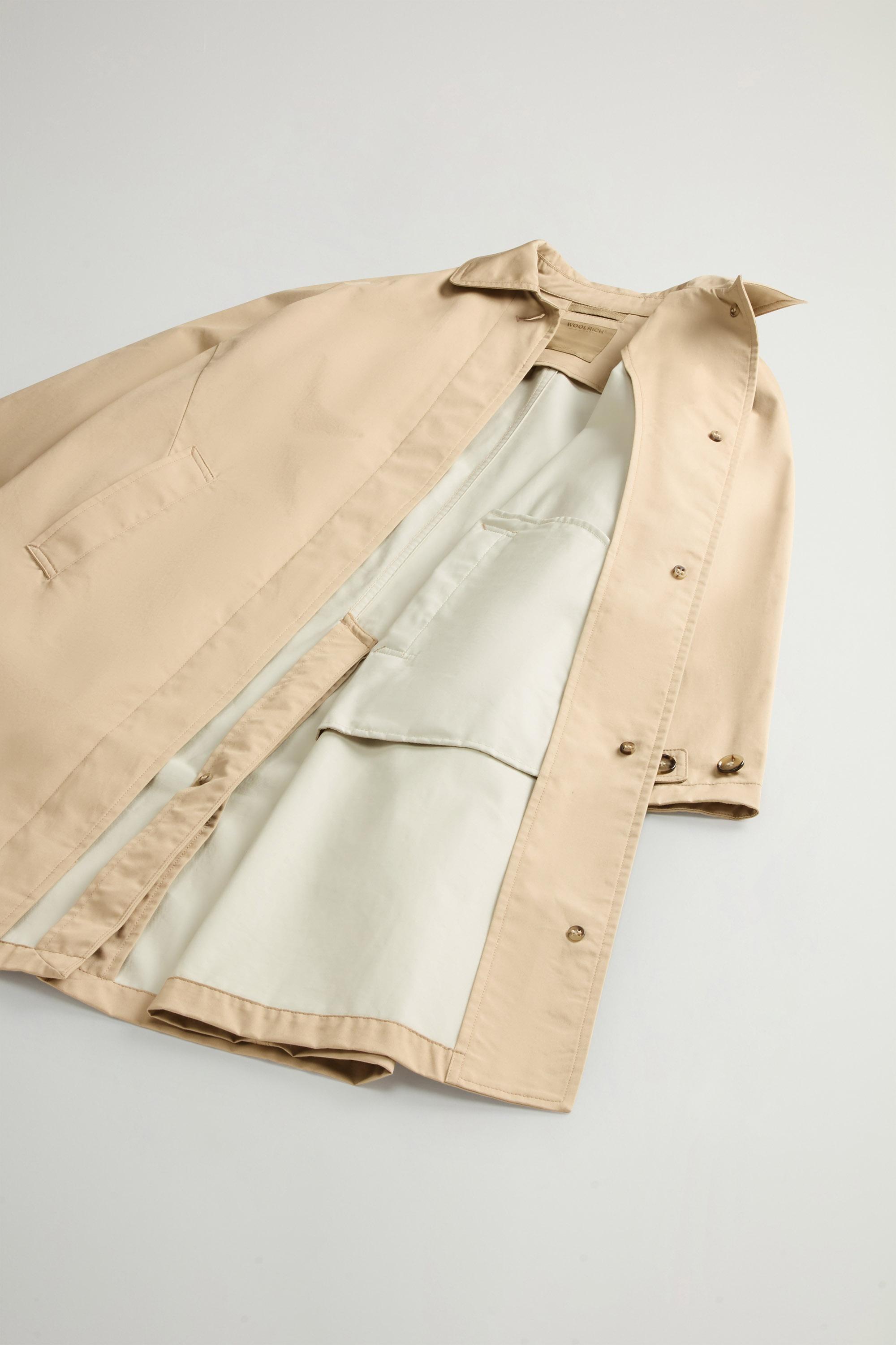 TECH COTTON COAT Beige photo 8 | Woolrich