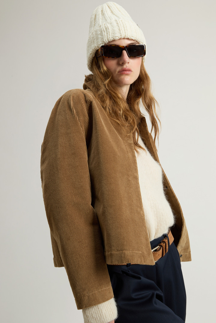 Corduroy Overshirt Beige photo 4 | Woolrich