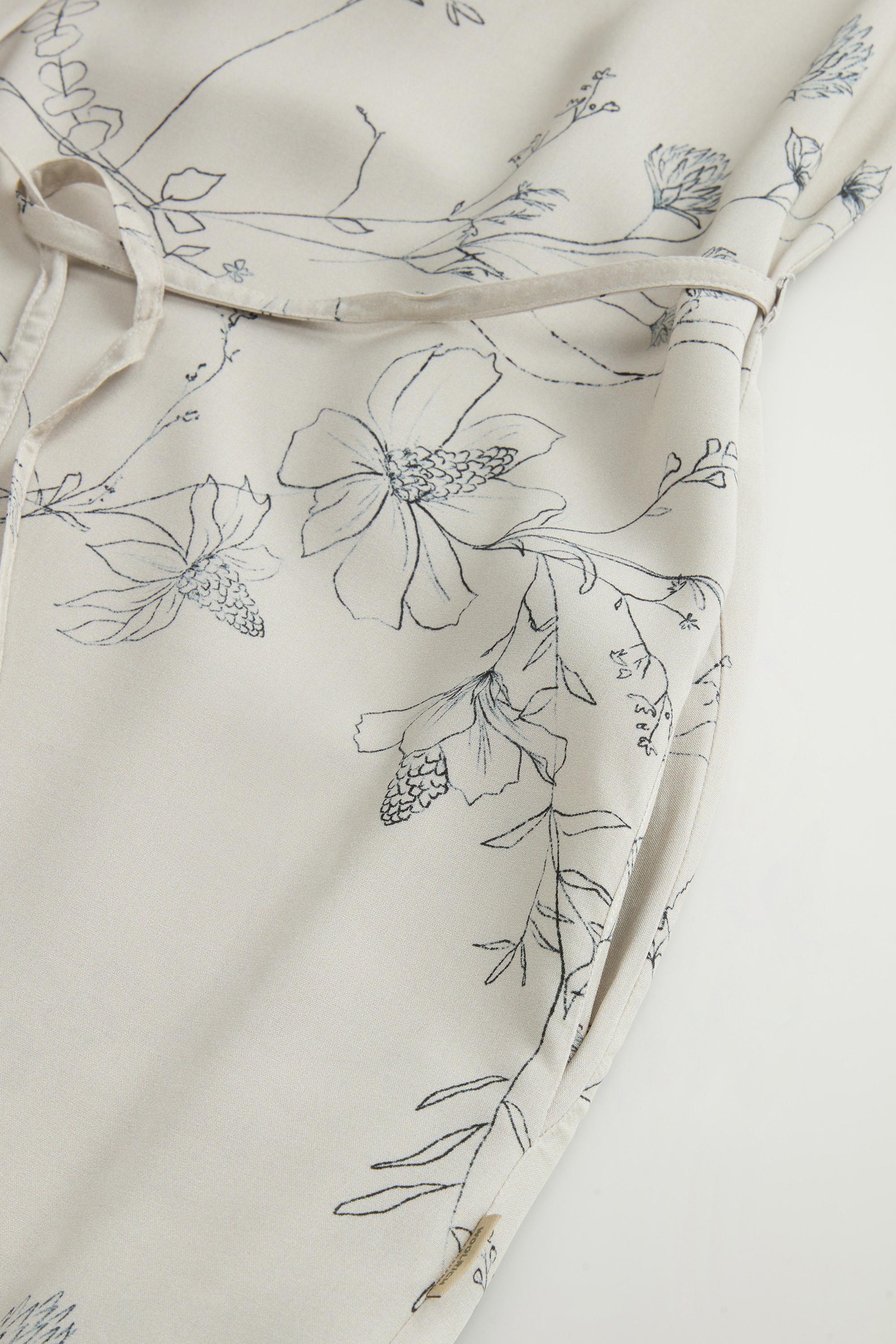 Dress with Floral Pattern Beige photo 6 | Woolrich