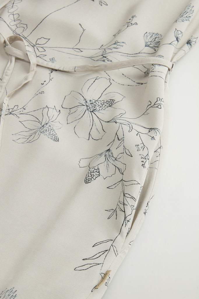 Dress with Floral Pattern Beige photo 6 | Woolrich