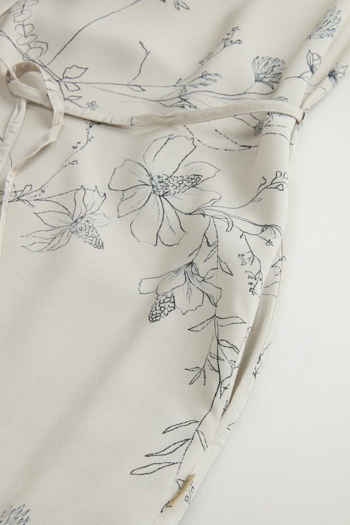 Dress with Floral Pattern Beige photo 6 | Woolrich