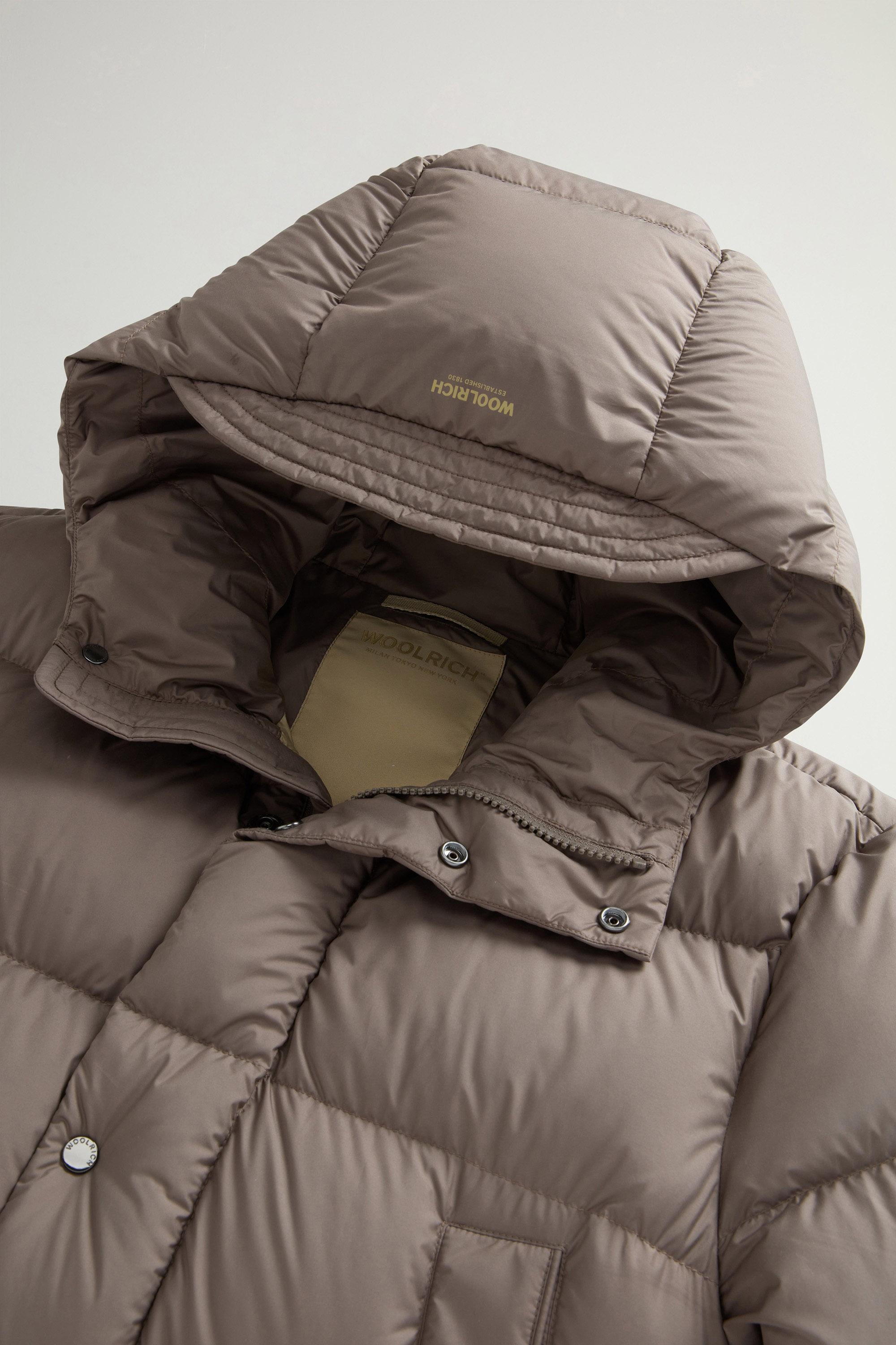 Cloud Parka in Microfiber Brown photo 6 | Woolrich