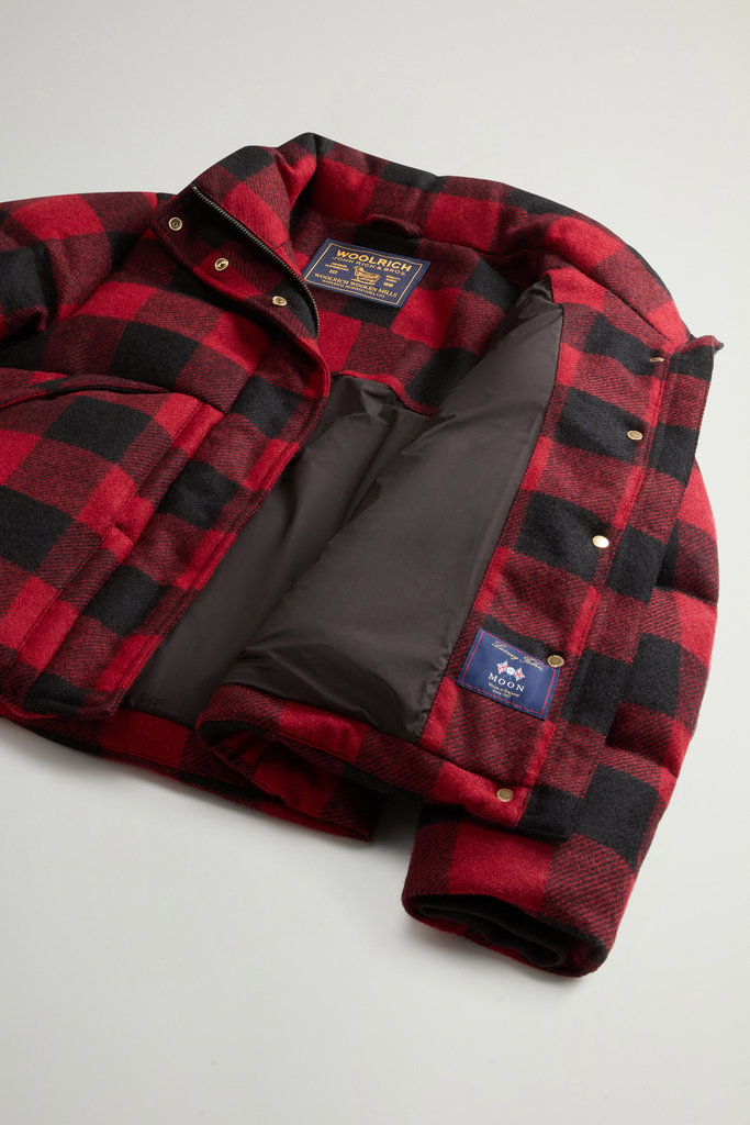 WOOL PUFFER JACKET Red photo 9 | Woolrich