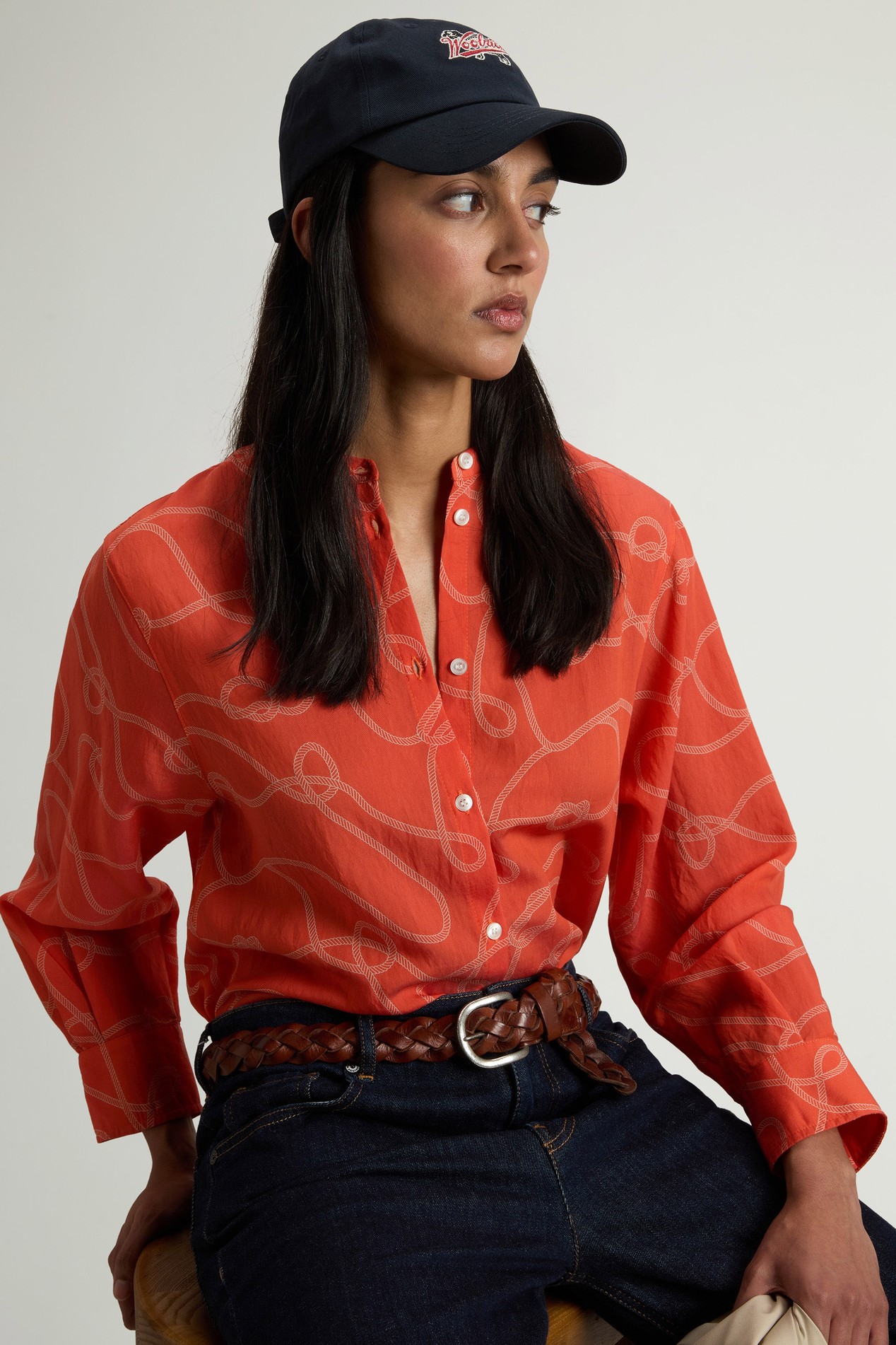 FLUID SHIRT Red photo 4 | Woolrich